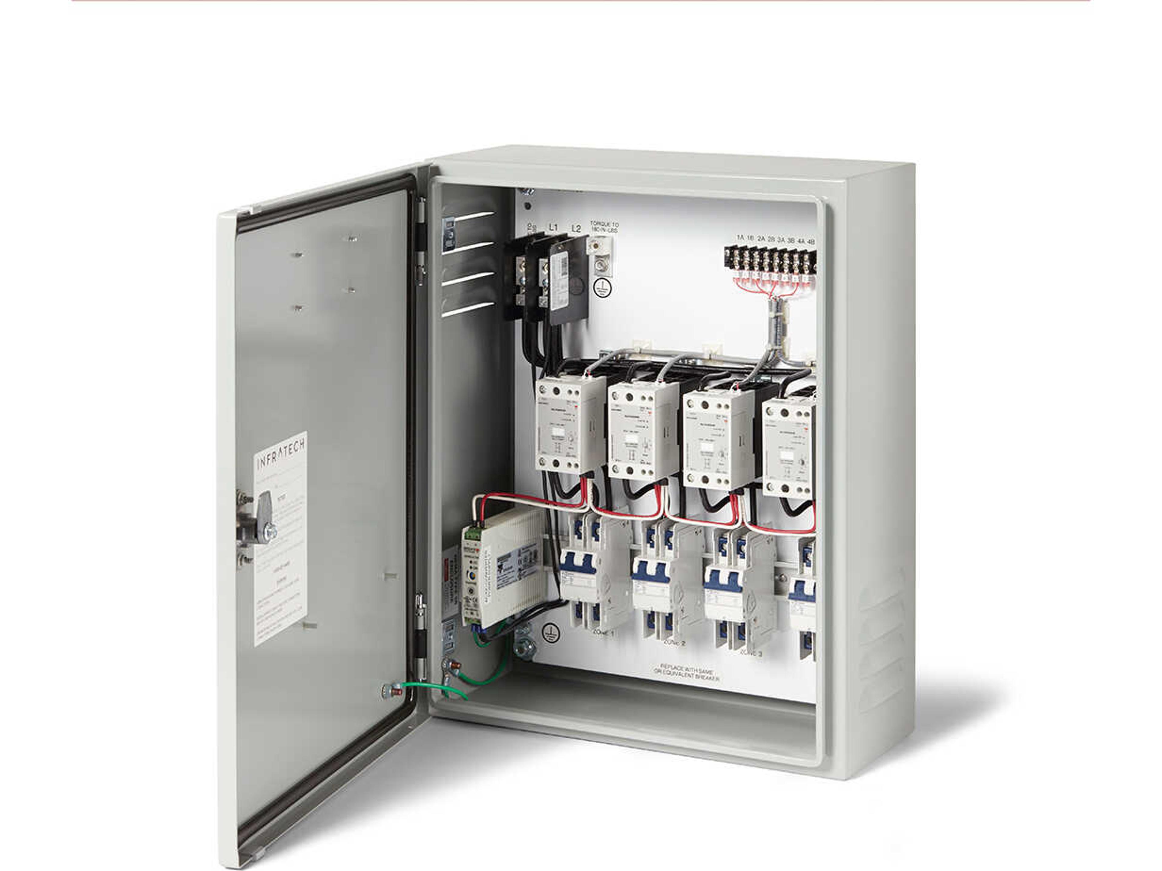 Steel Gray 2 Relay Home Management Panel