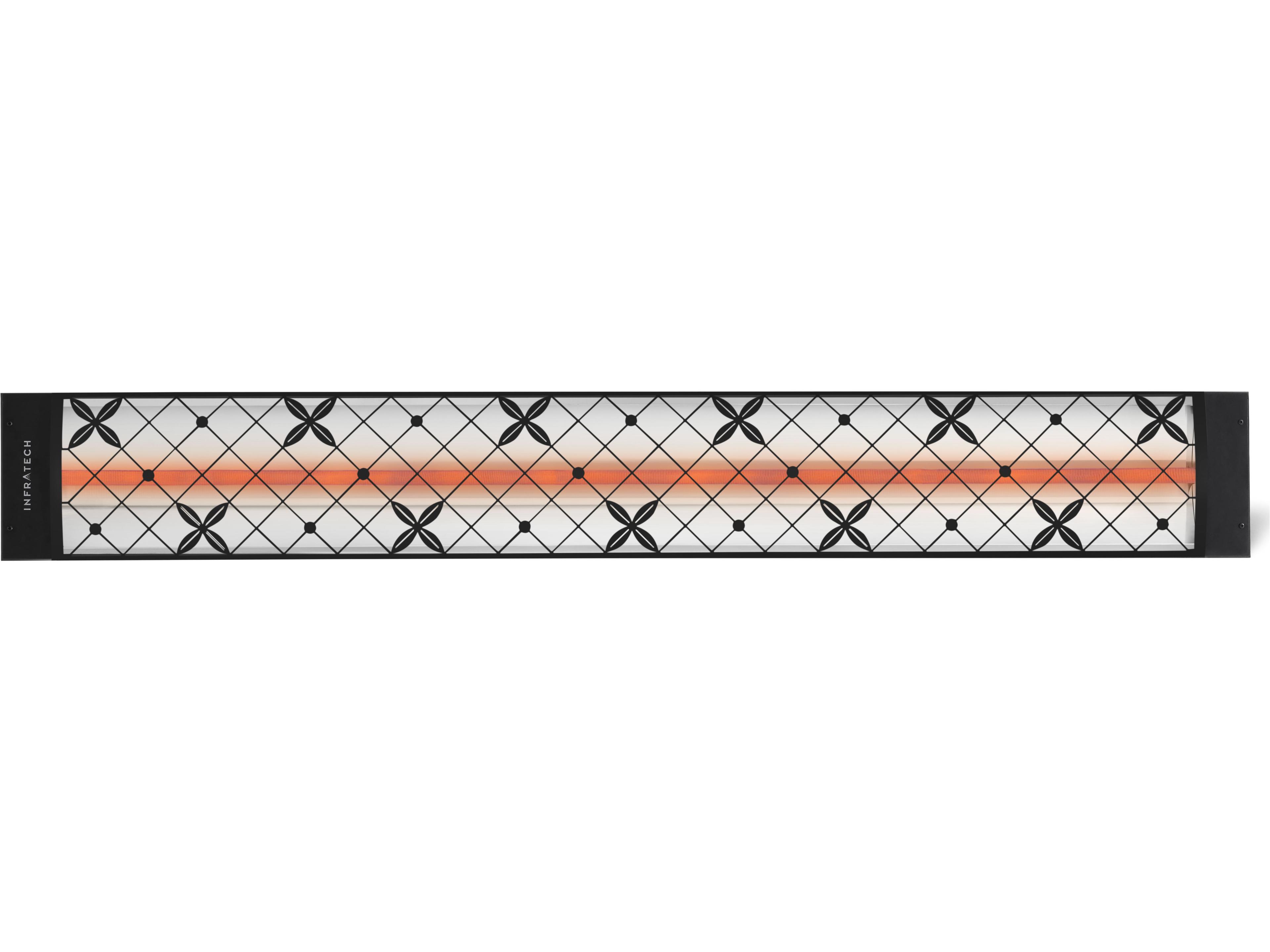 Infratech Single Element Stainless Steel Black 61'' Traditional Motif Upgrade Kit