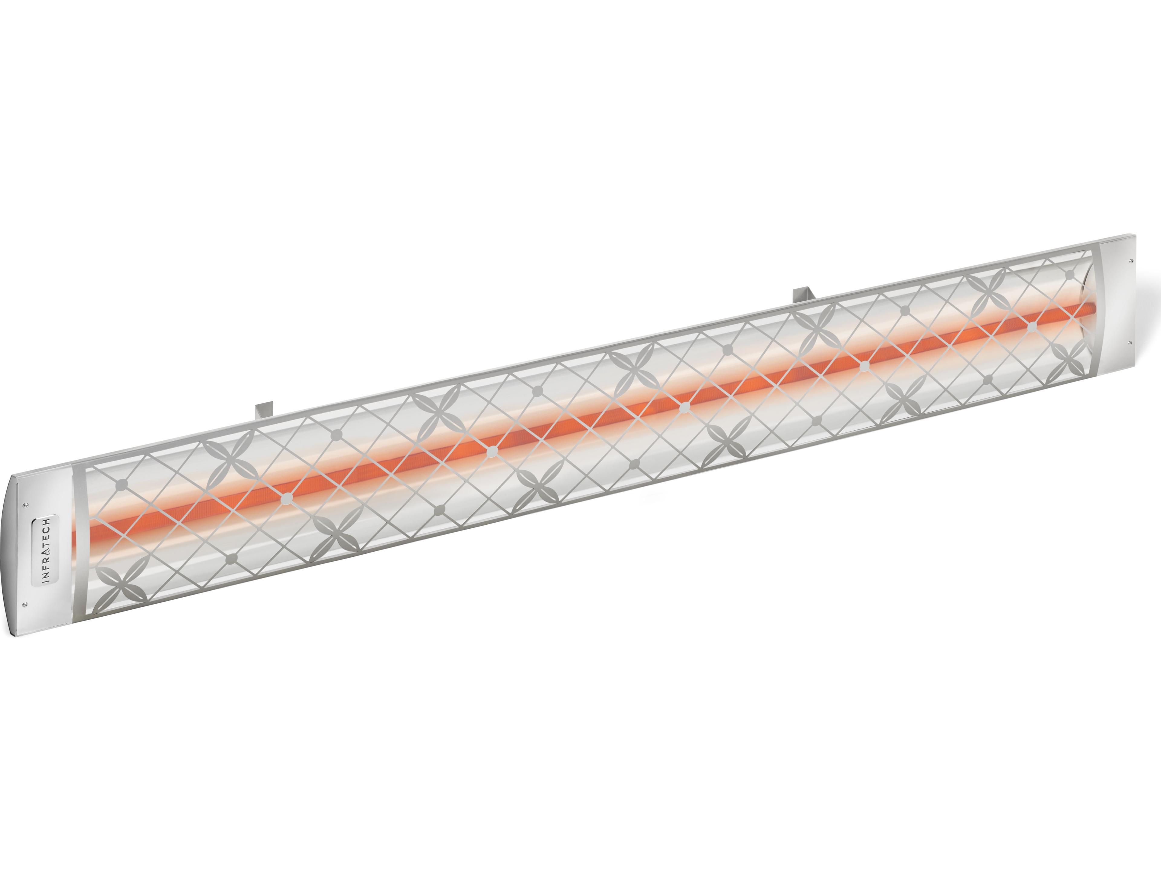 Motif Single Element Stainless Steel Patio Heater 61-1/4 Inches Wide 3000 Watt 240 Volt Traditional