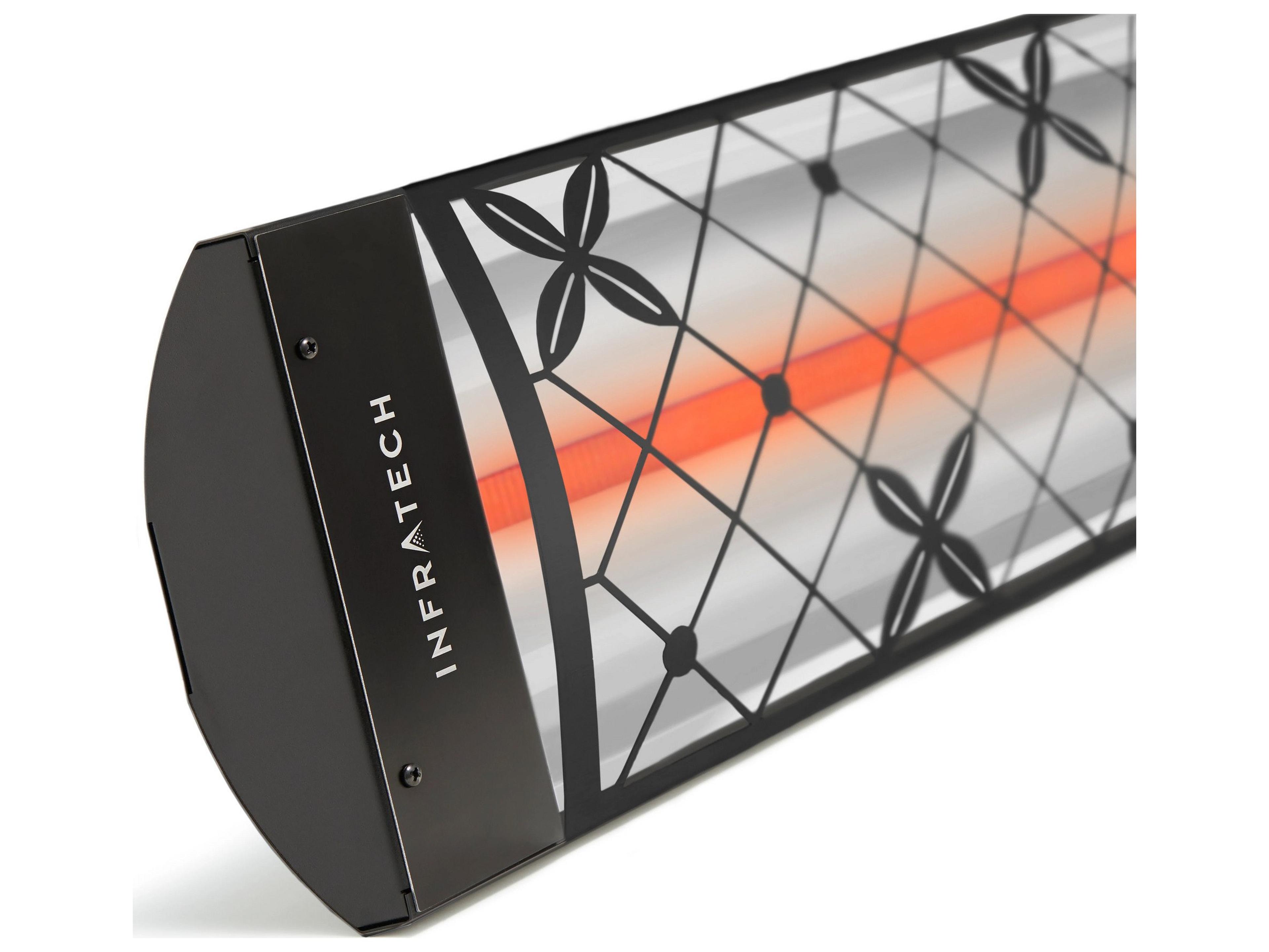 Infratech Motif Traditional Black Patio Heater3000W 208V 14.42 Amps