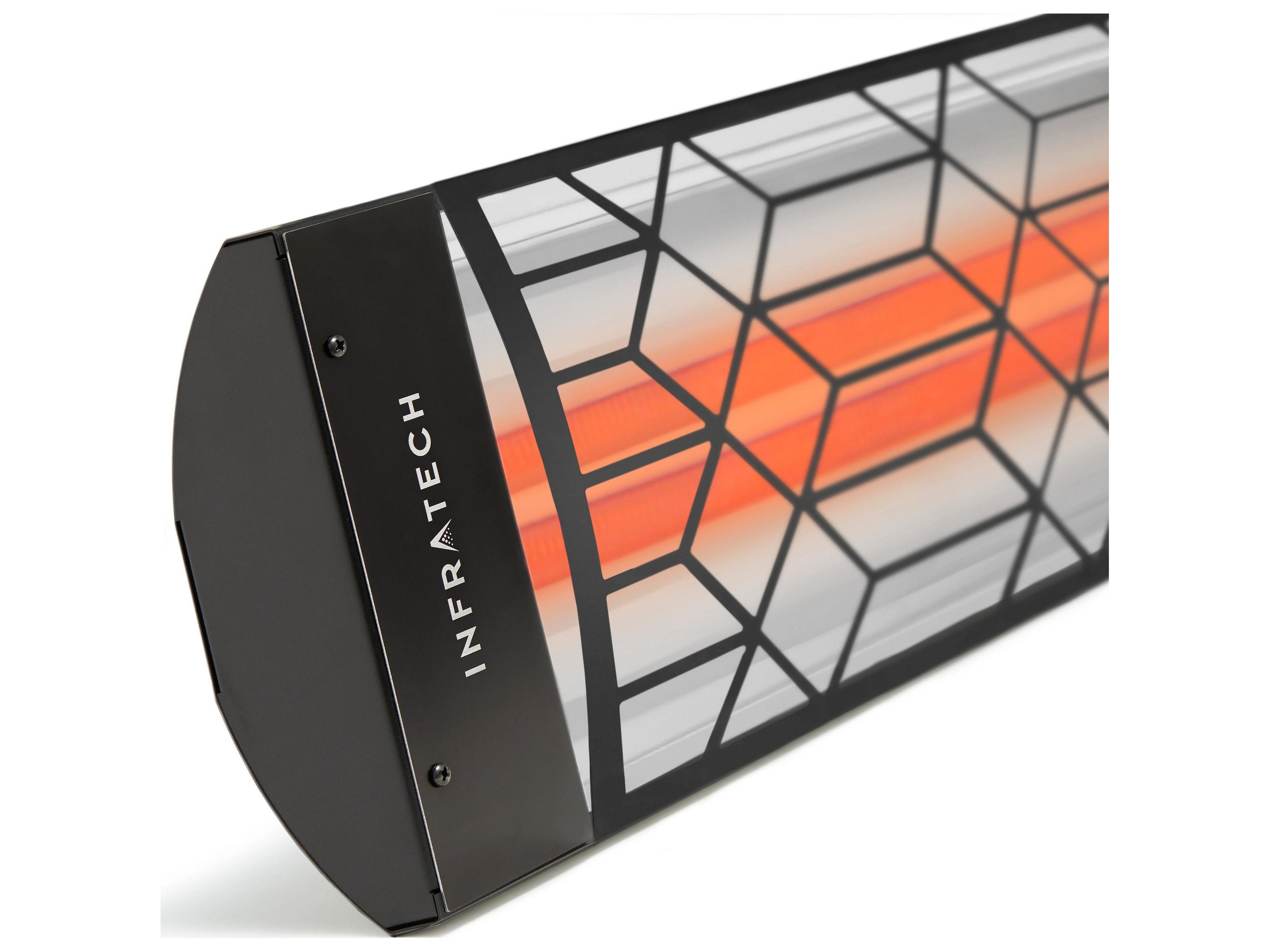 Infratech Motif Craftsman Black Patio Heater4000W 277V 14.44 Amps