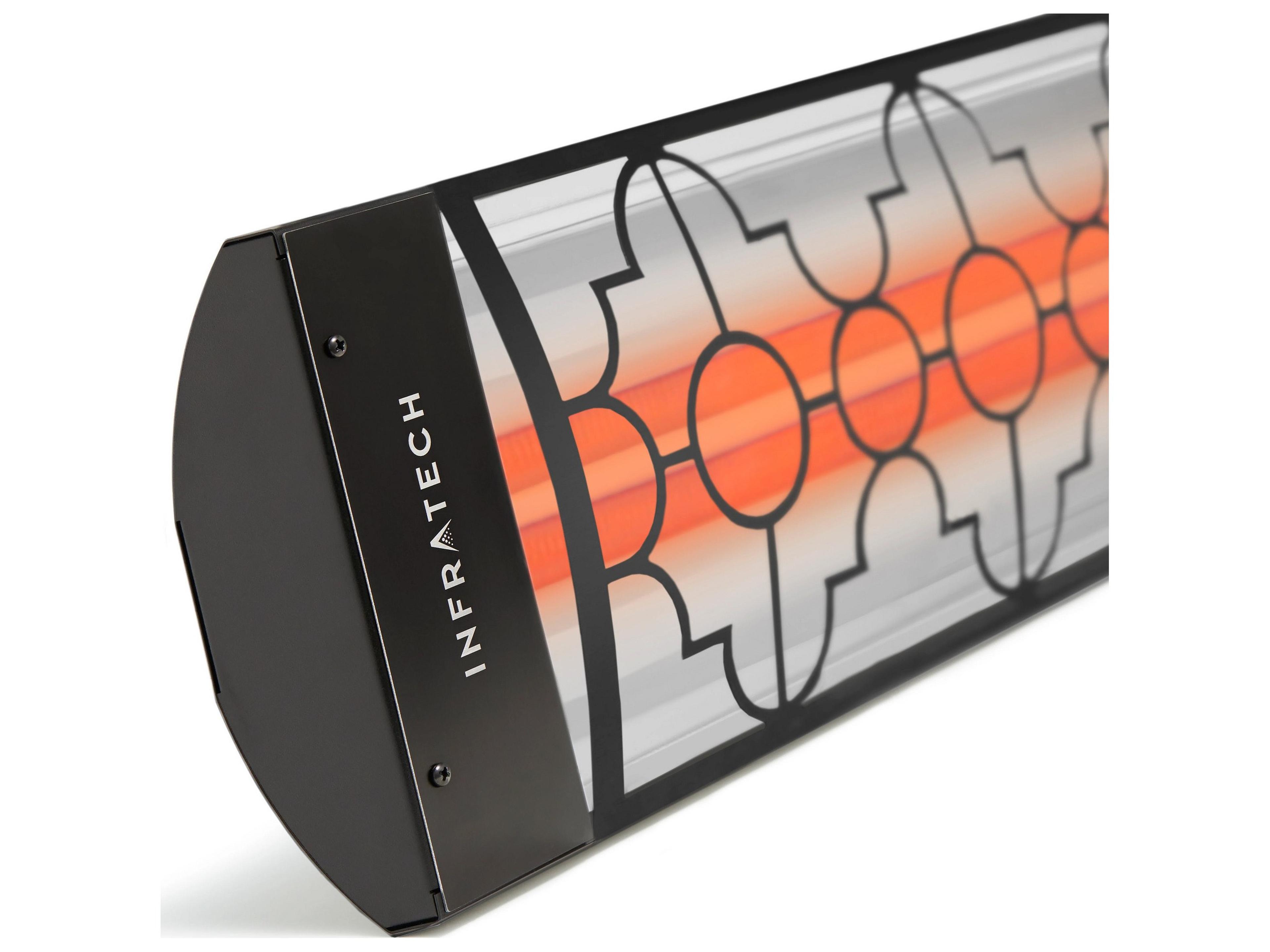 Infratech Motif Mediterranean Black Patio Heater5200W 208V 25.00 Amps