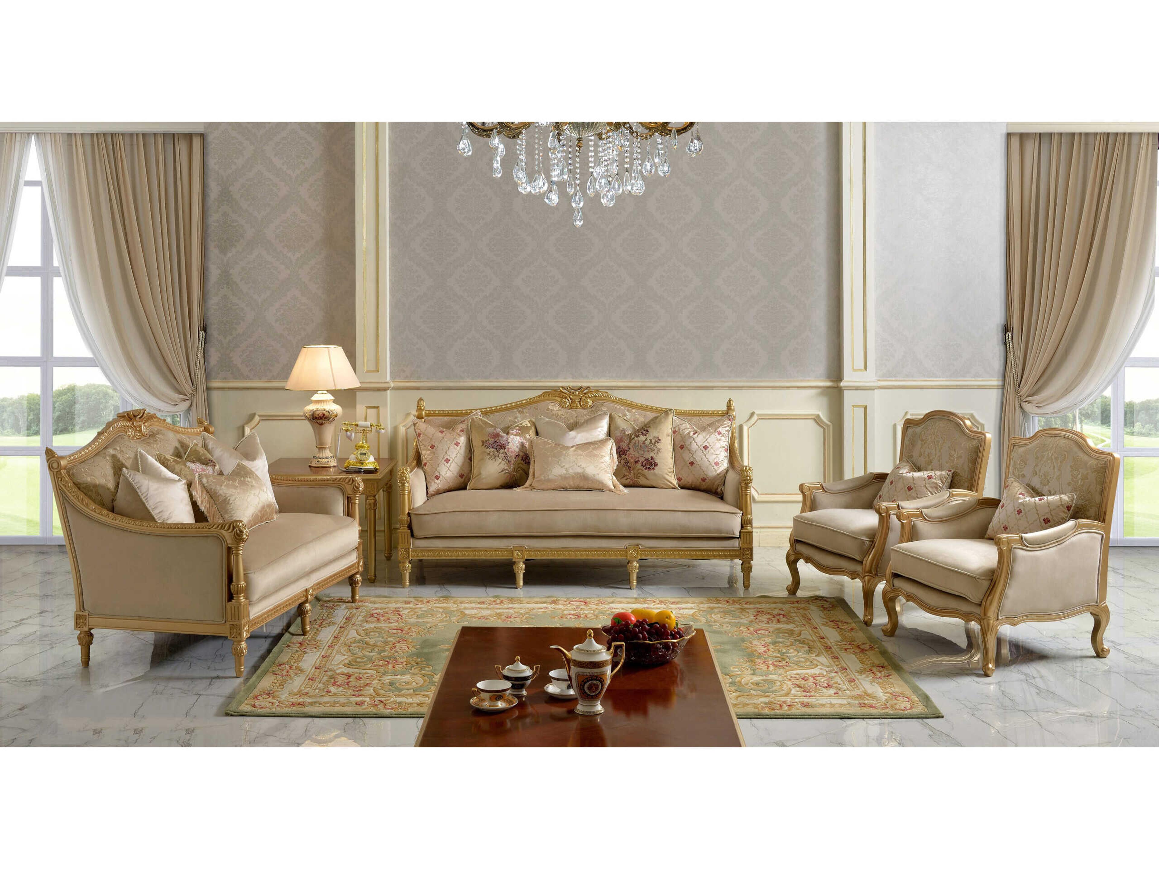 Infinity Furniture Import 009 Rectangular Wood Coffee Table