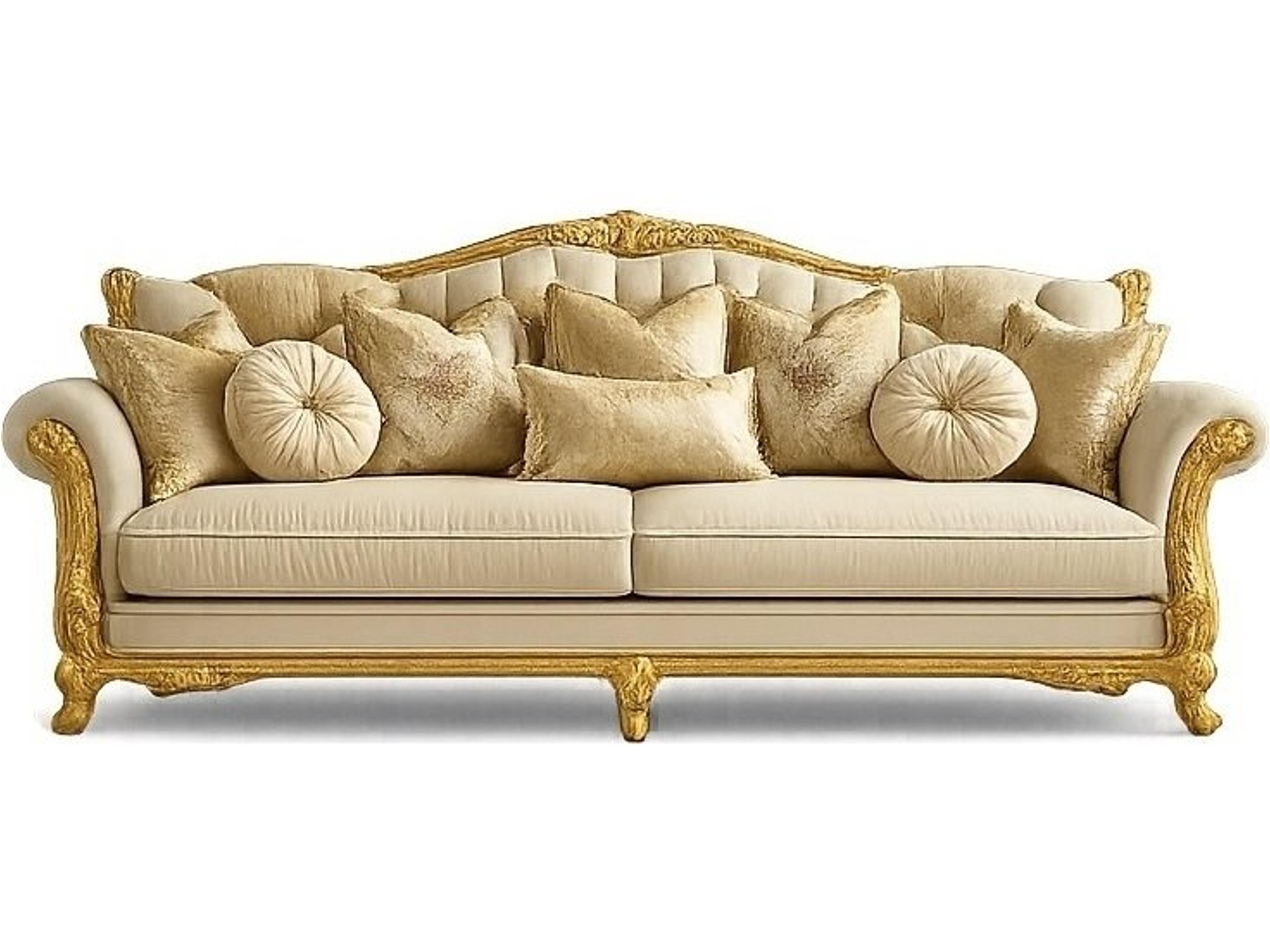 026 Beige Upholstered Sofa