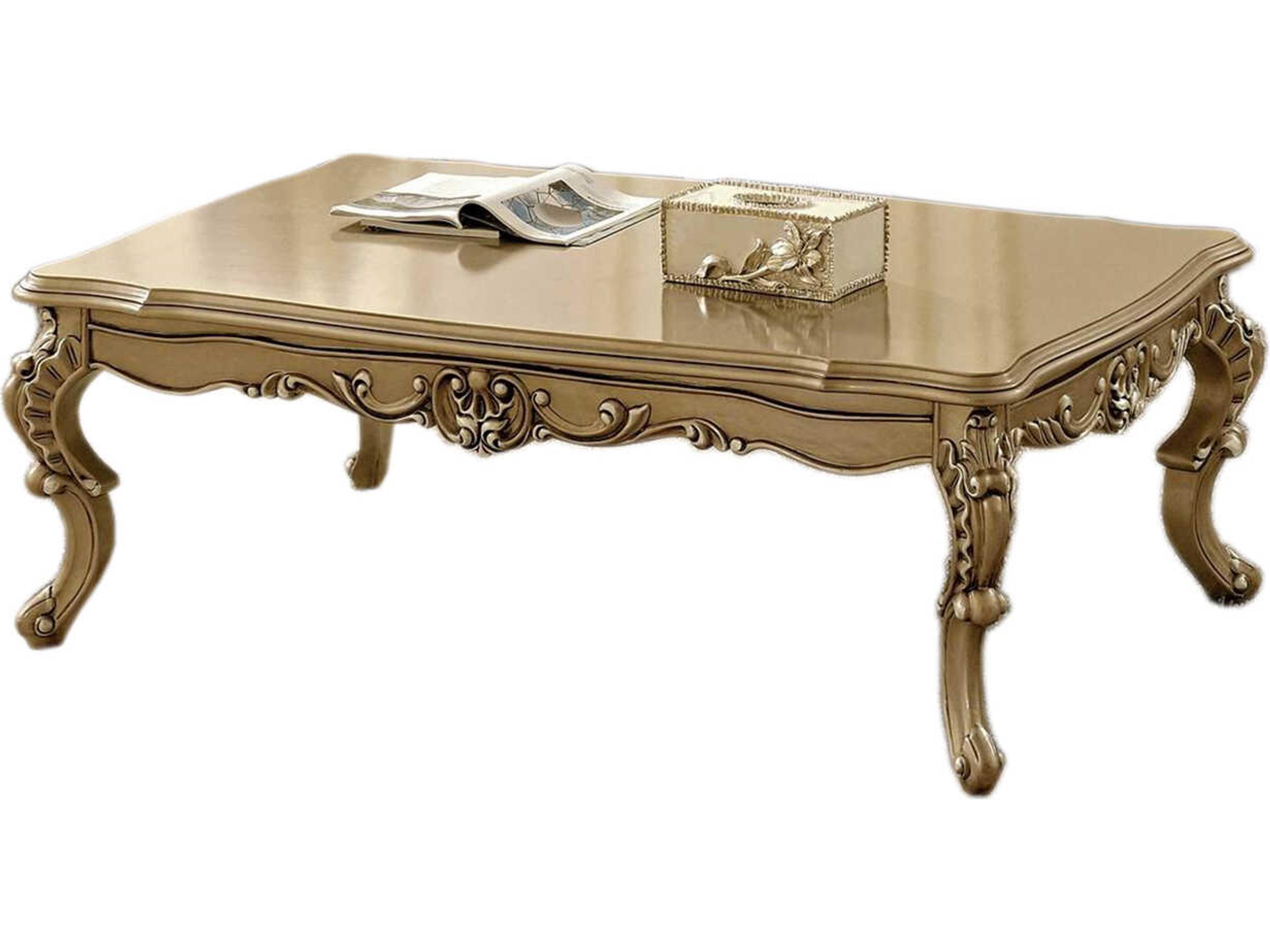 609 Rectangular Wood Coffee Table