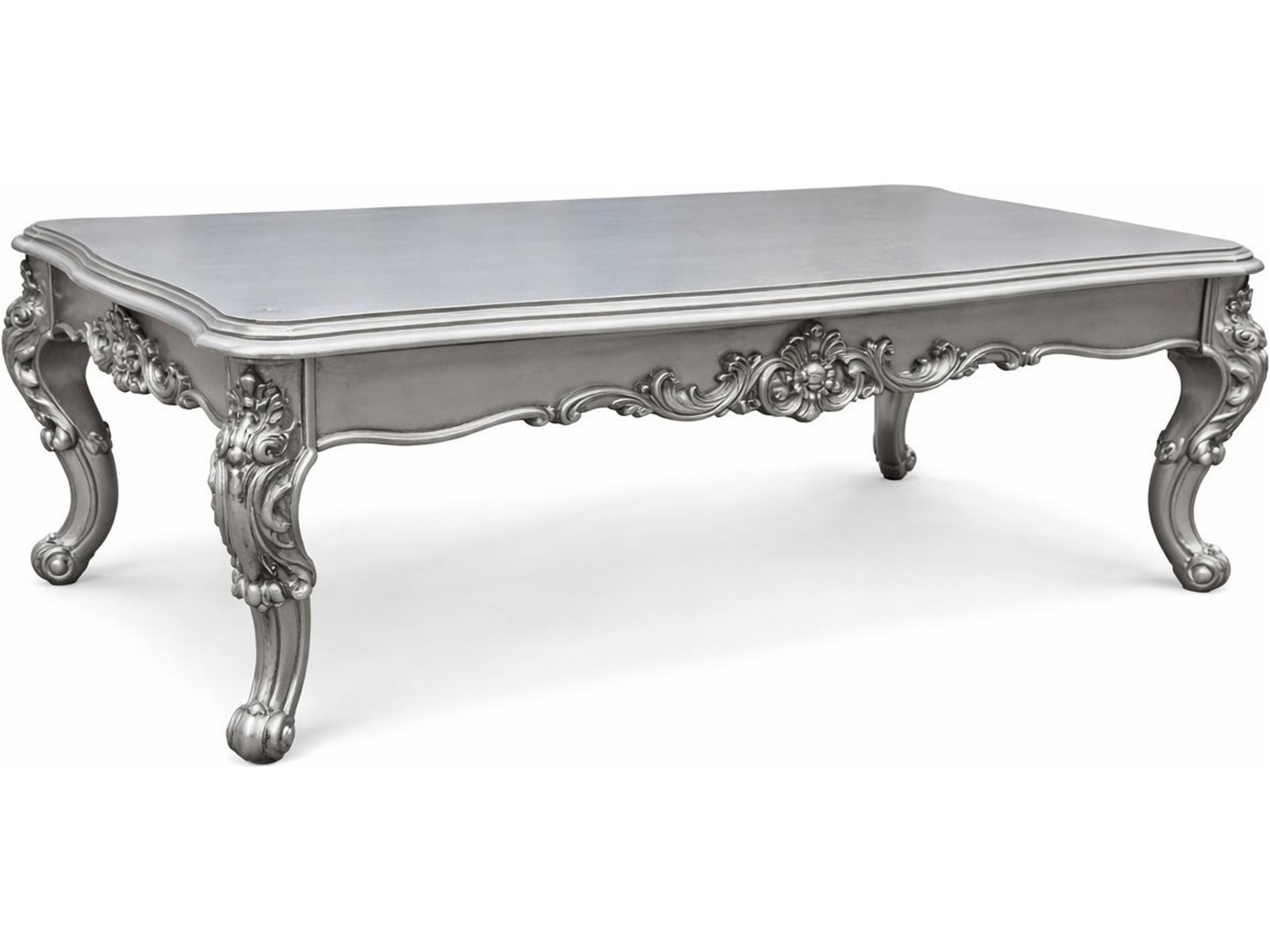 609 Rectangular Metal Coffee Table
