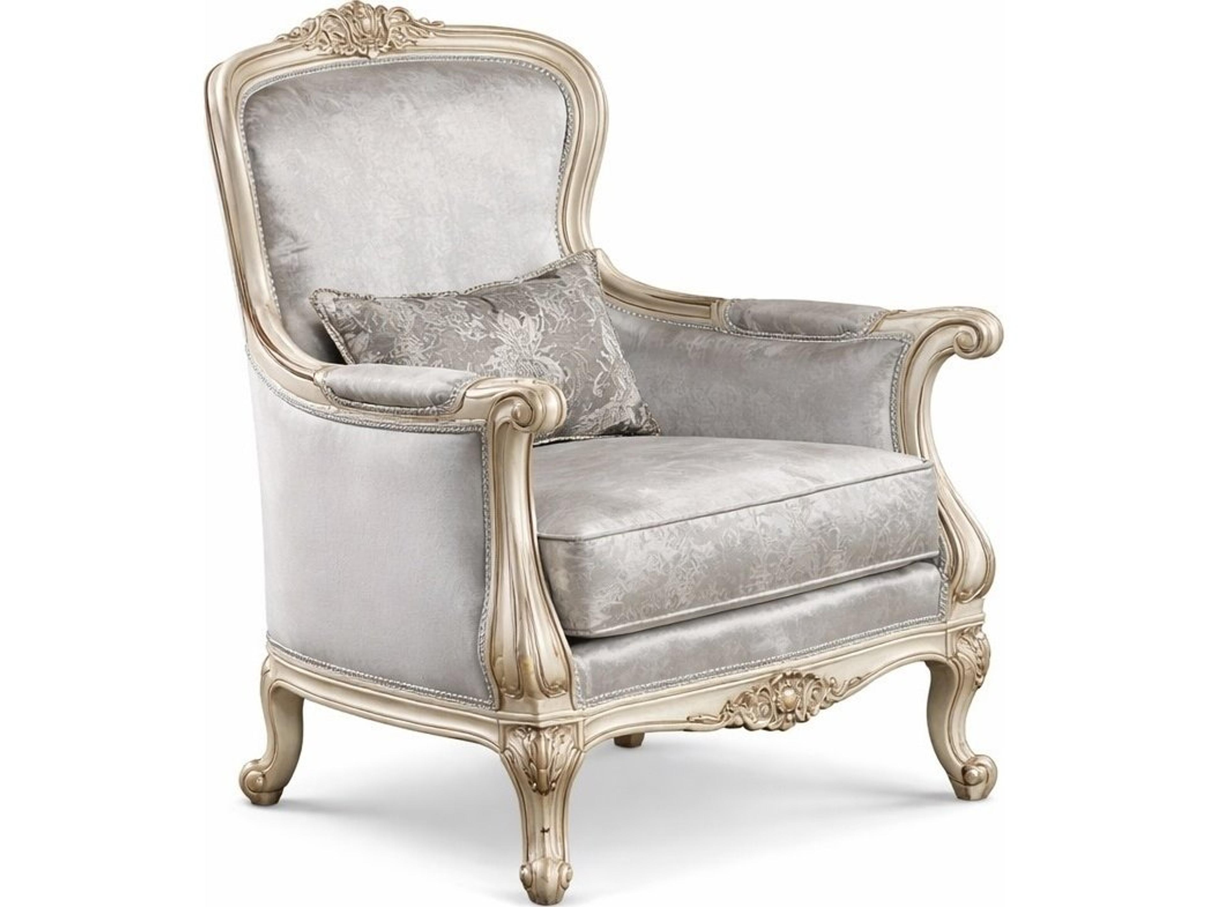 610 Silver Accent Chair