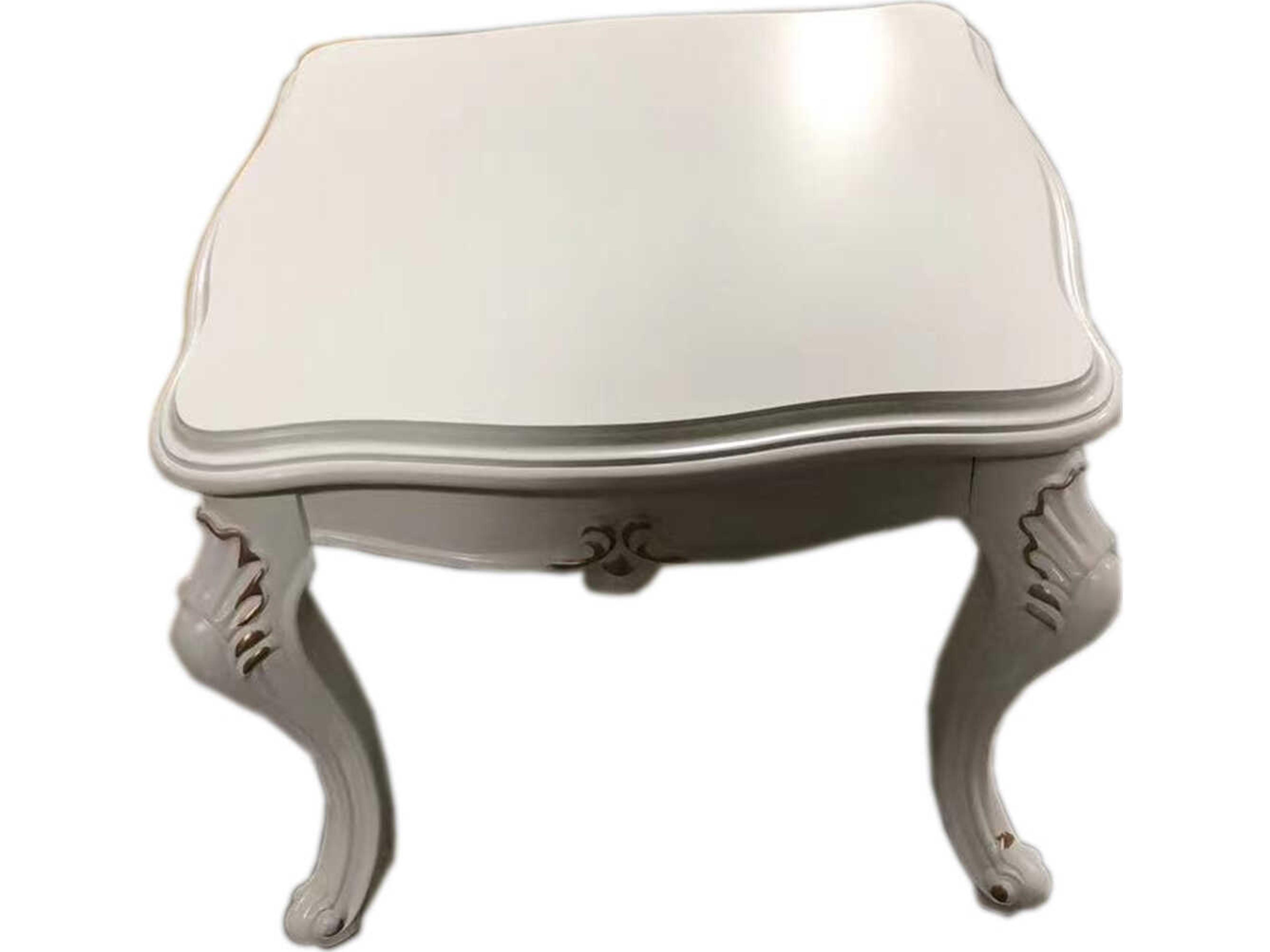 610 Square Glass End Table