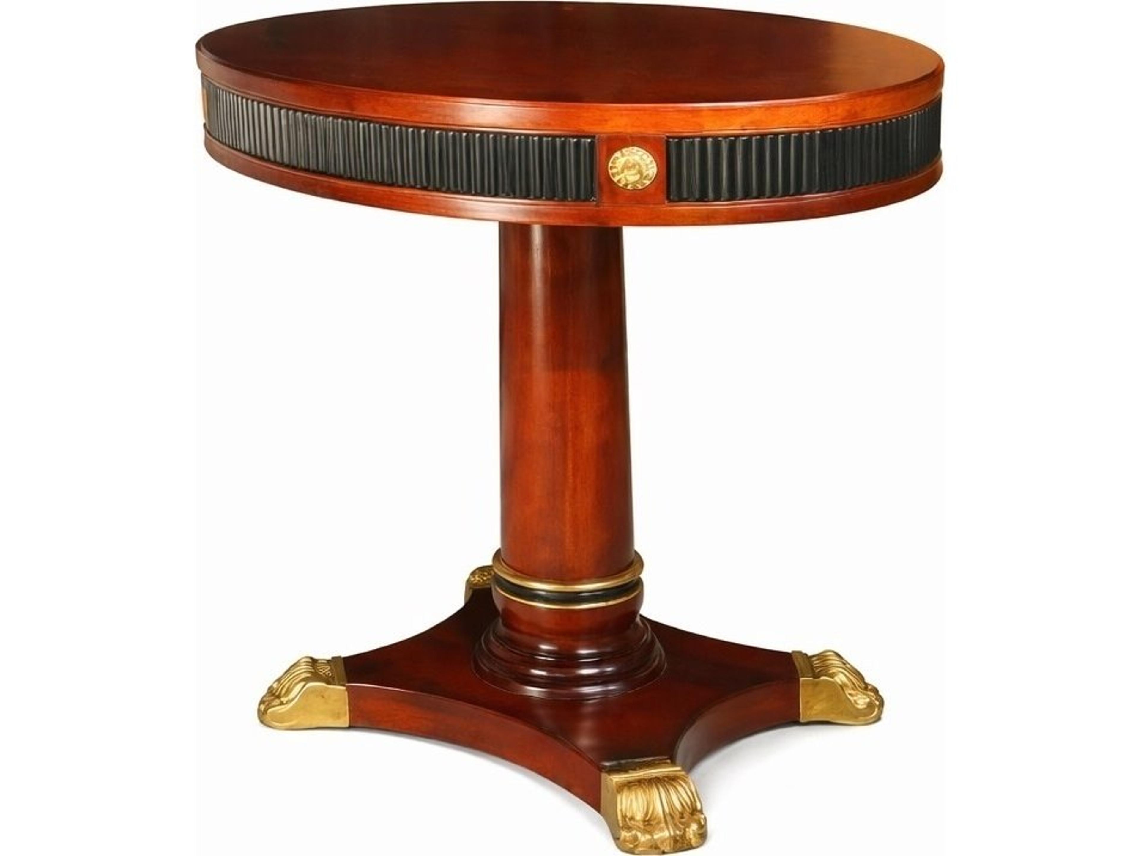 83260 Round Wood End Table