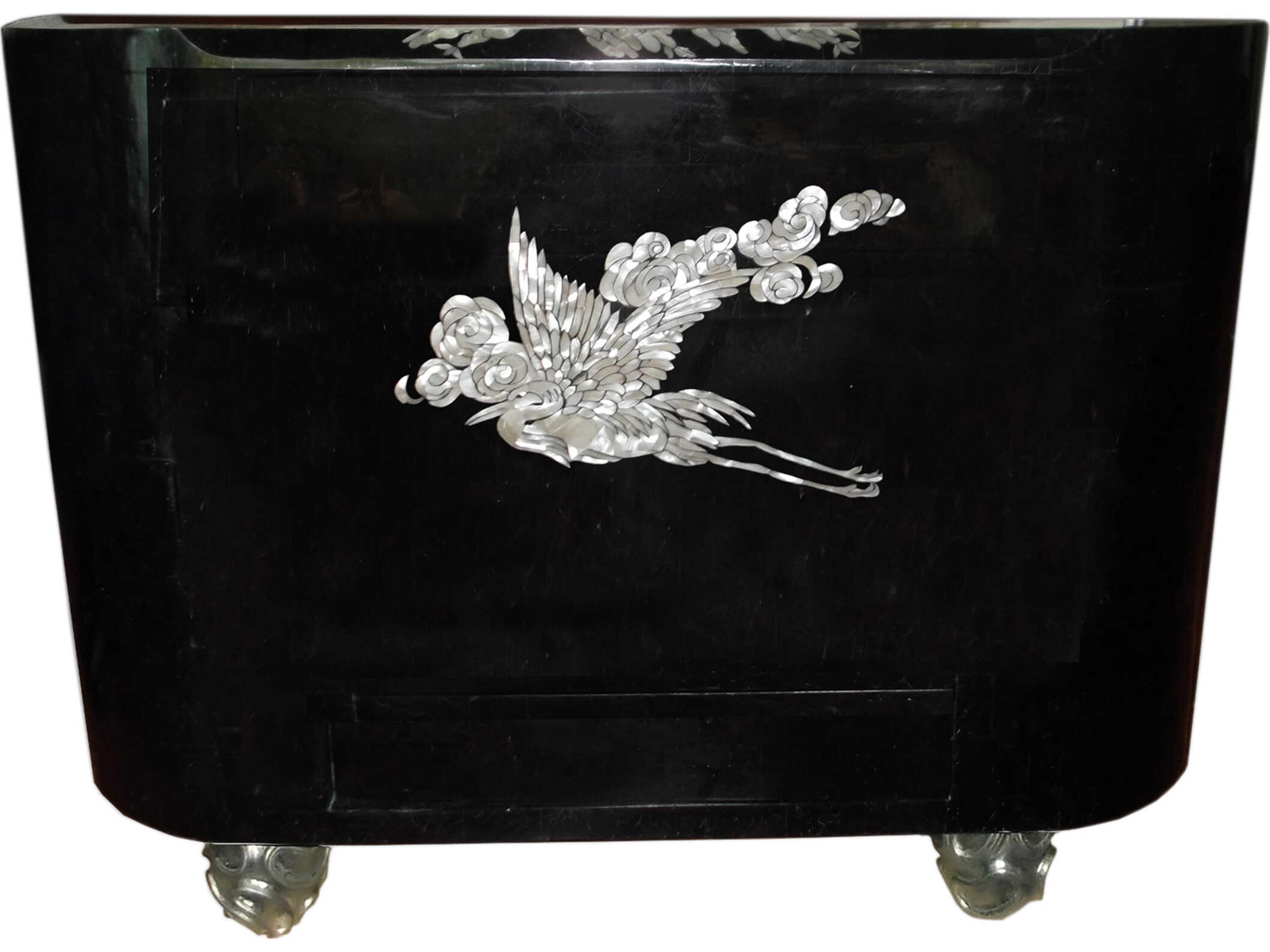 Co Black Accent Chest
