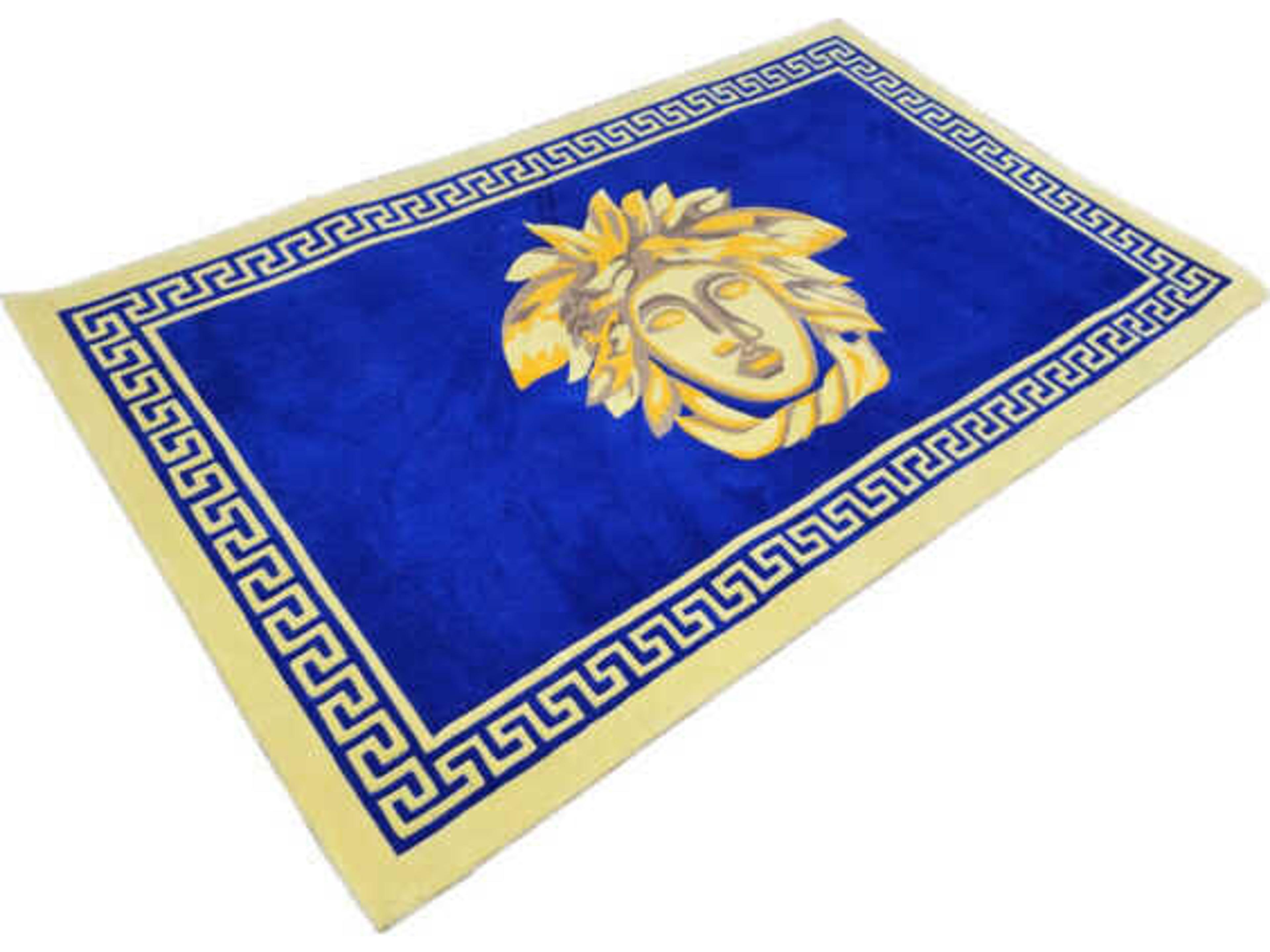 E-10 Bordered Area Rug