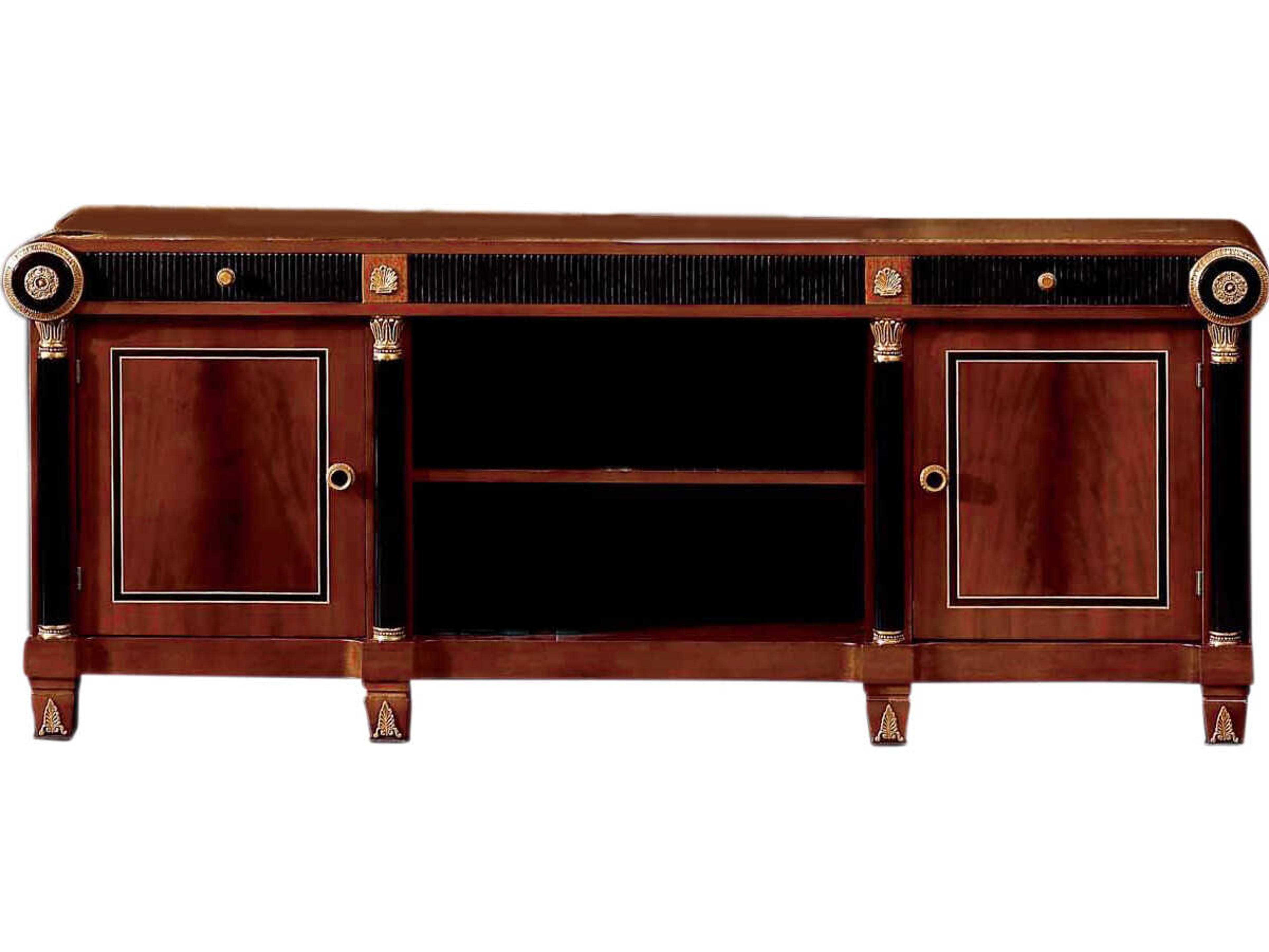 E-10 74" Solid Wood Media Console