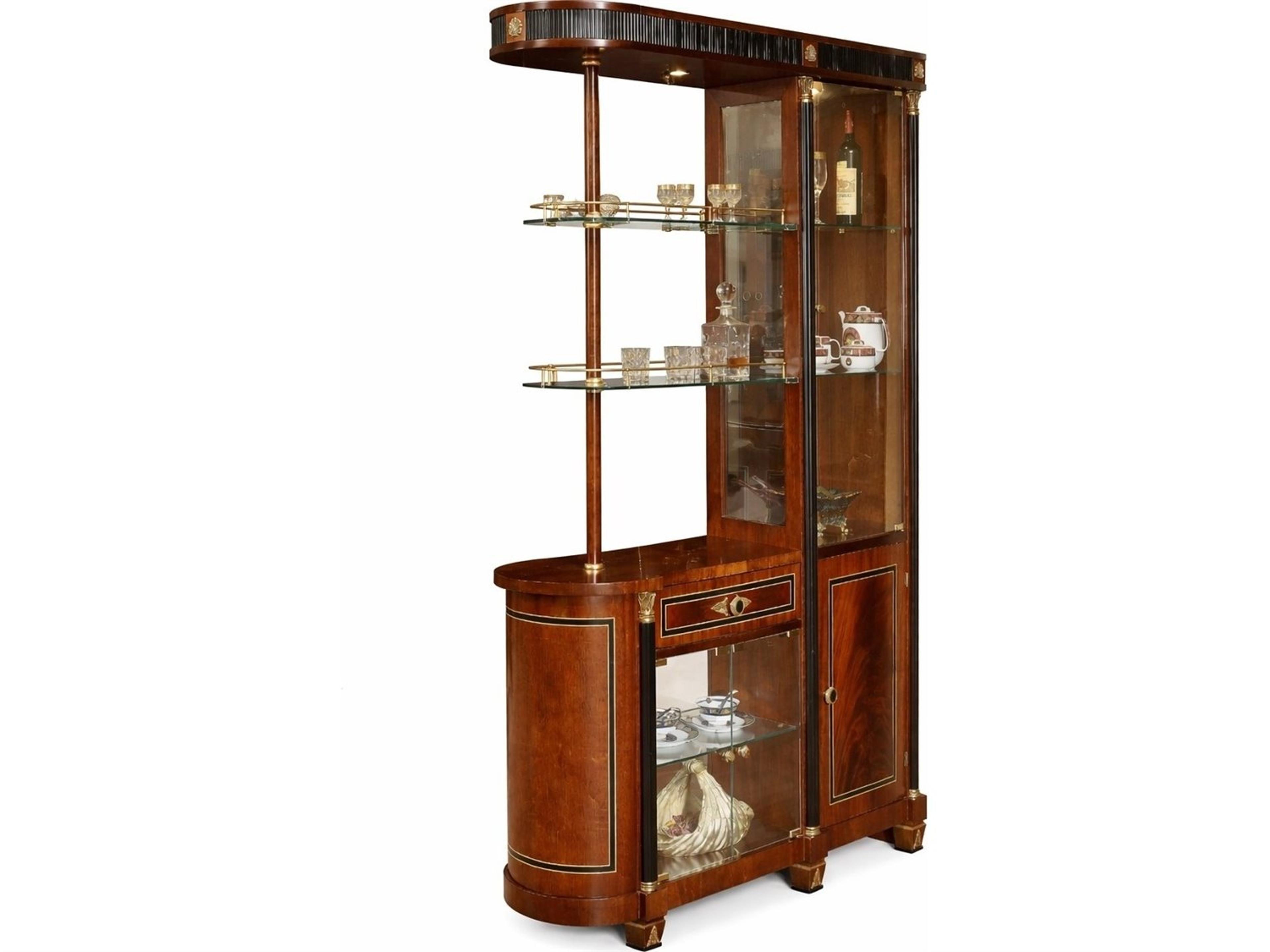 E-10 Solid Wood Display Cabinet