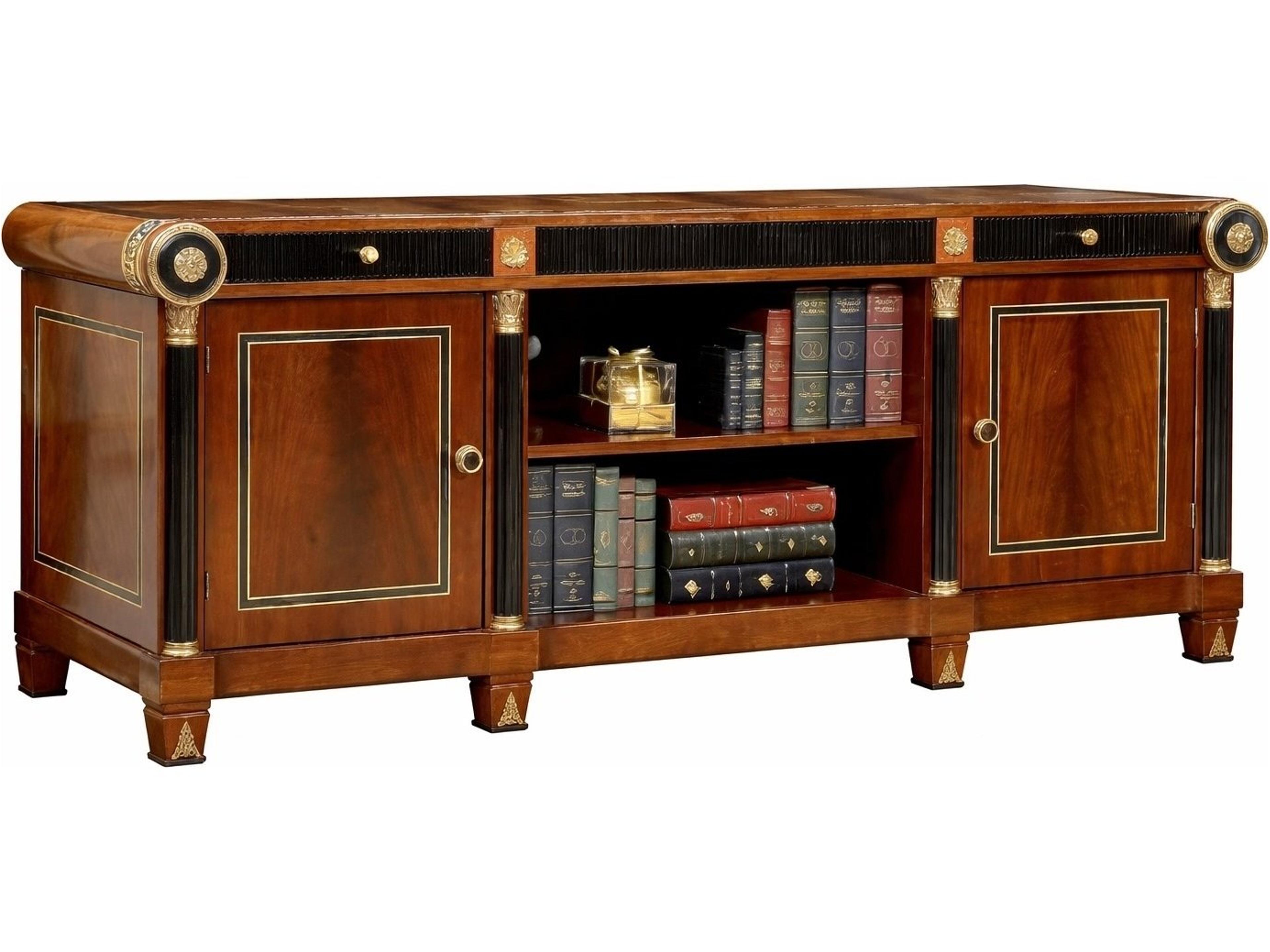 E-10 74" Solid Wood Media Console