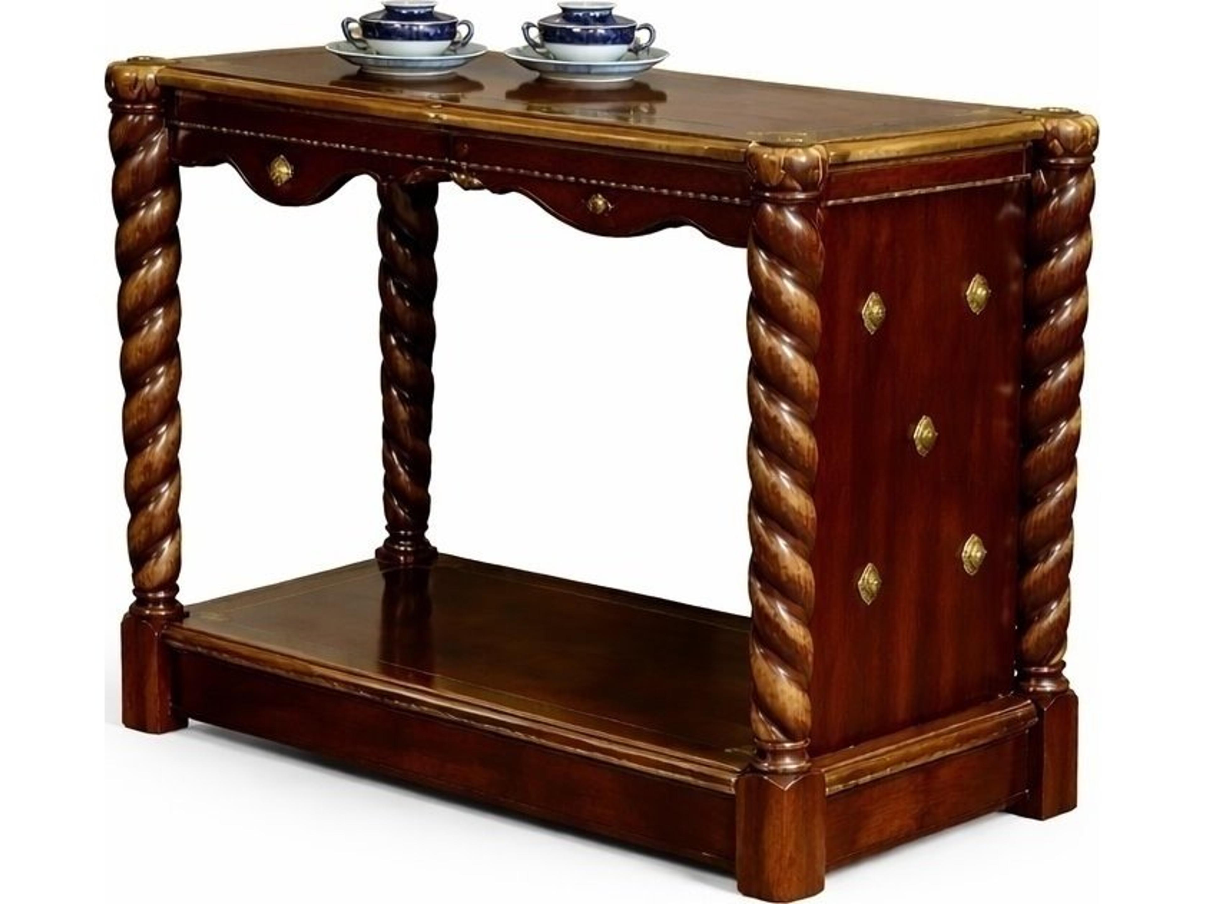 E-10 Wood Brown Bar Cart