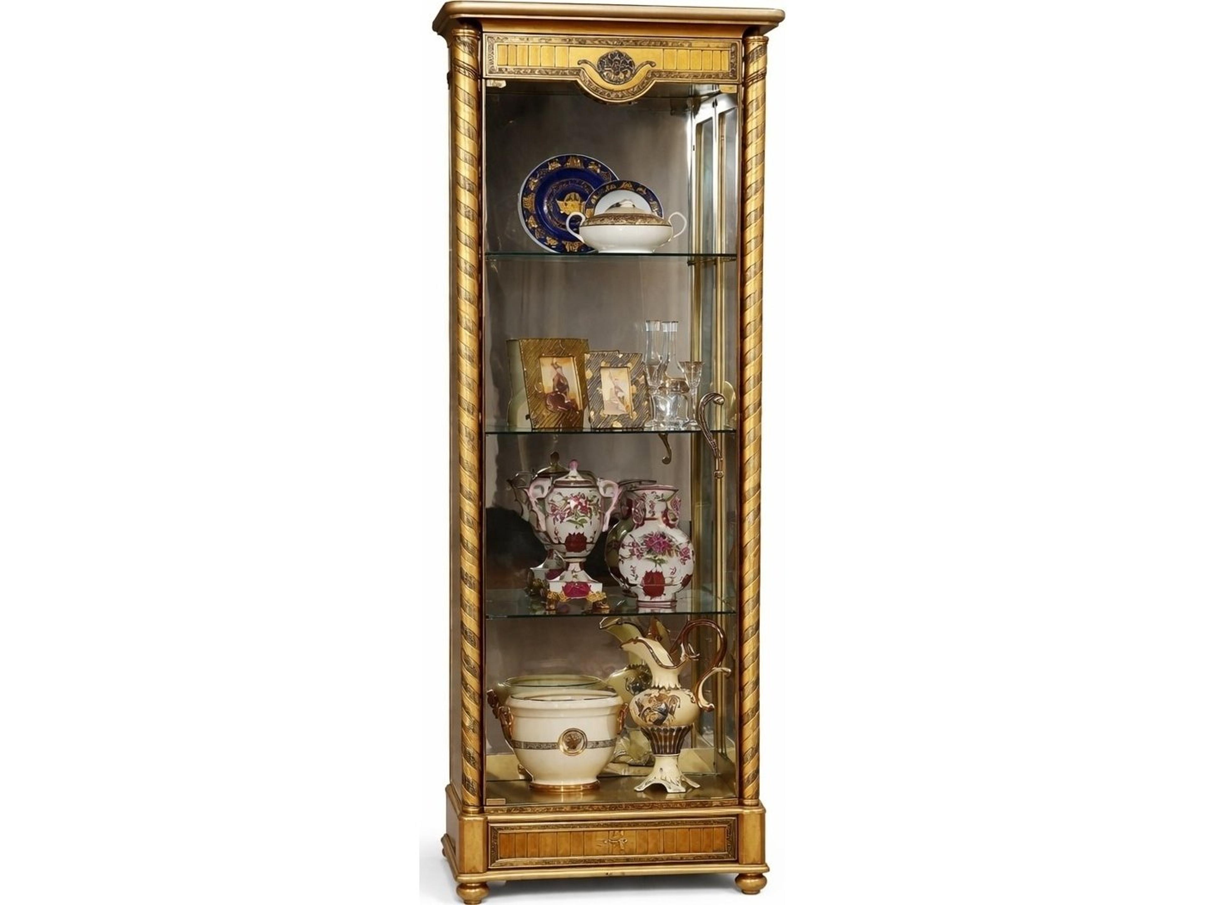 E-16 Solid Wood Display Cabinet