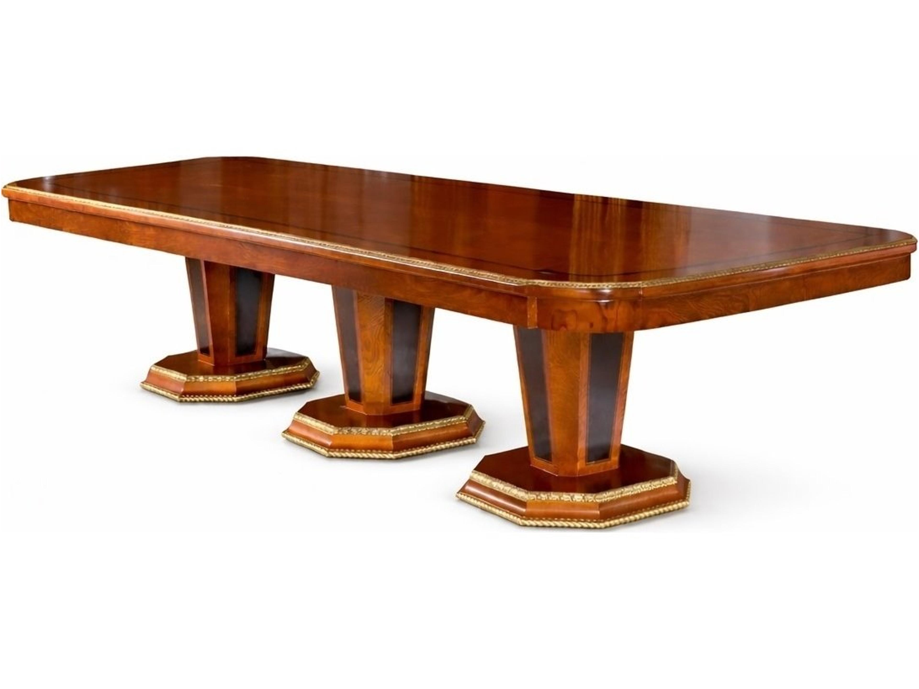 E-38 Rectangular Wood Dining Table