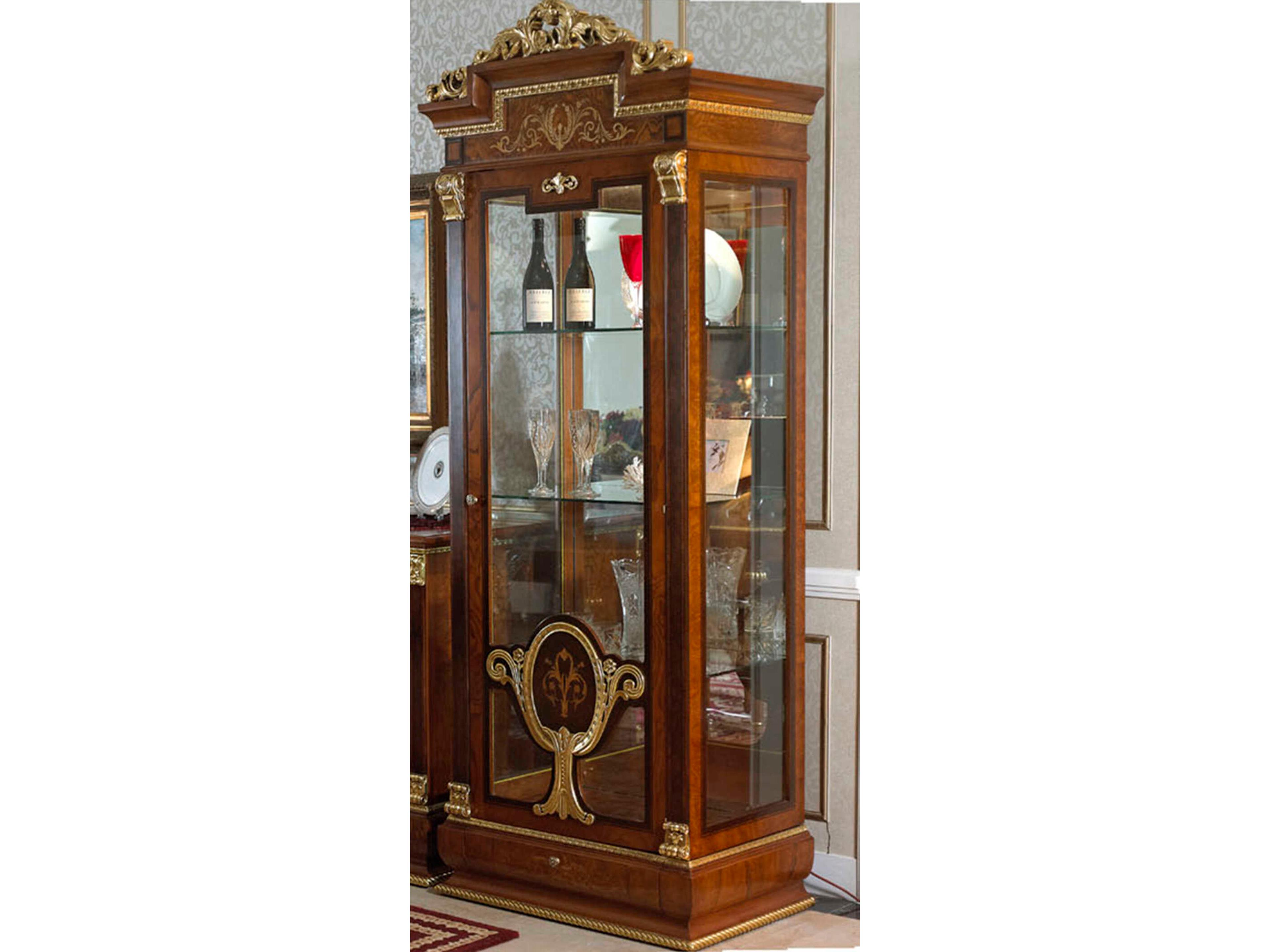E-38 Hardwood Display Cabinet
