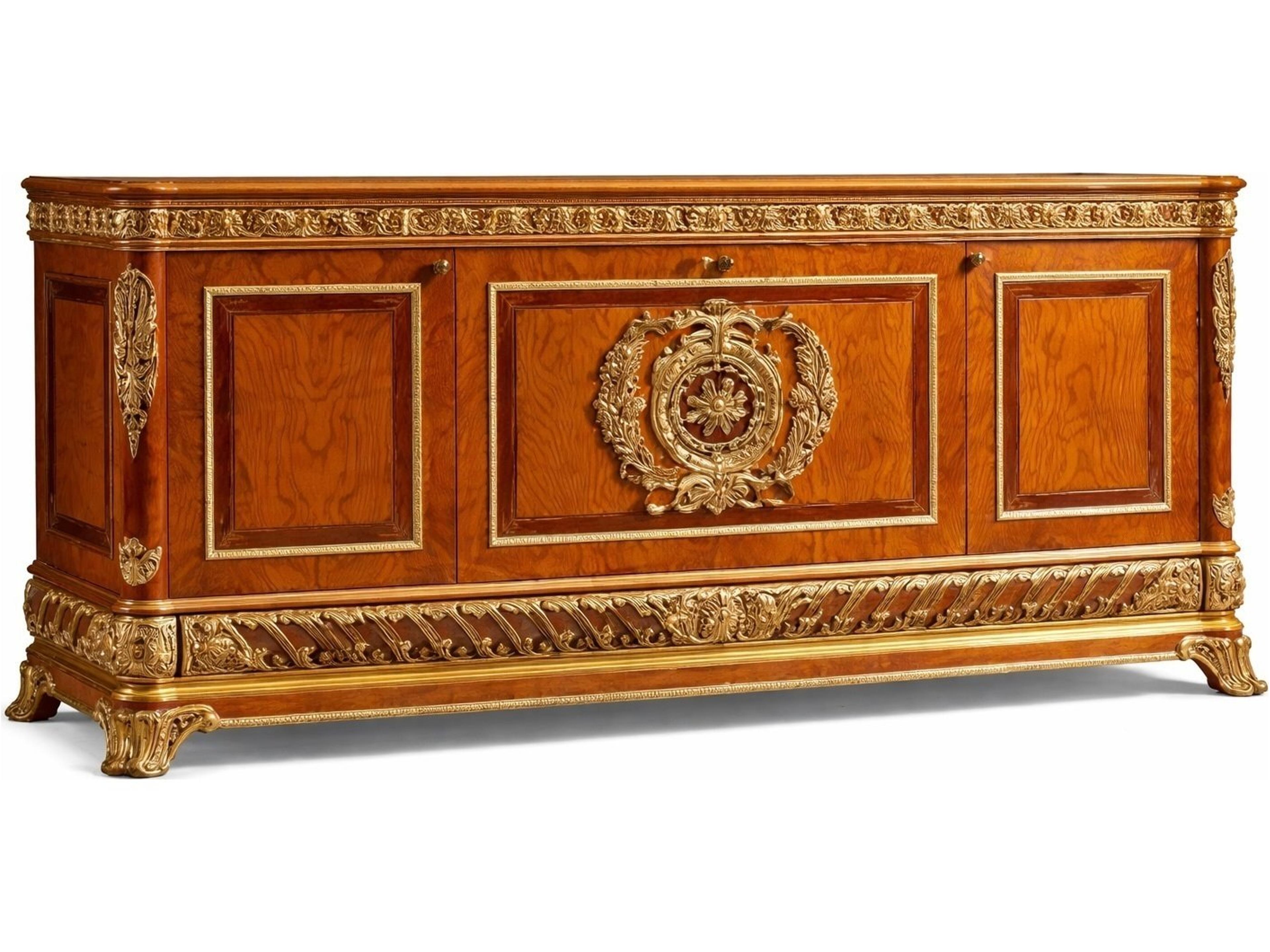 E-62 87" Walnut Wood Sideboard