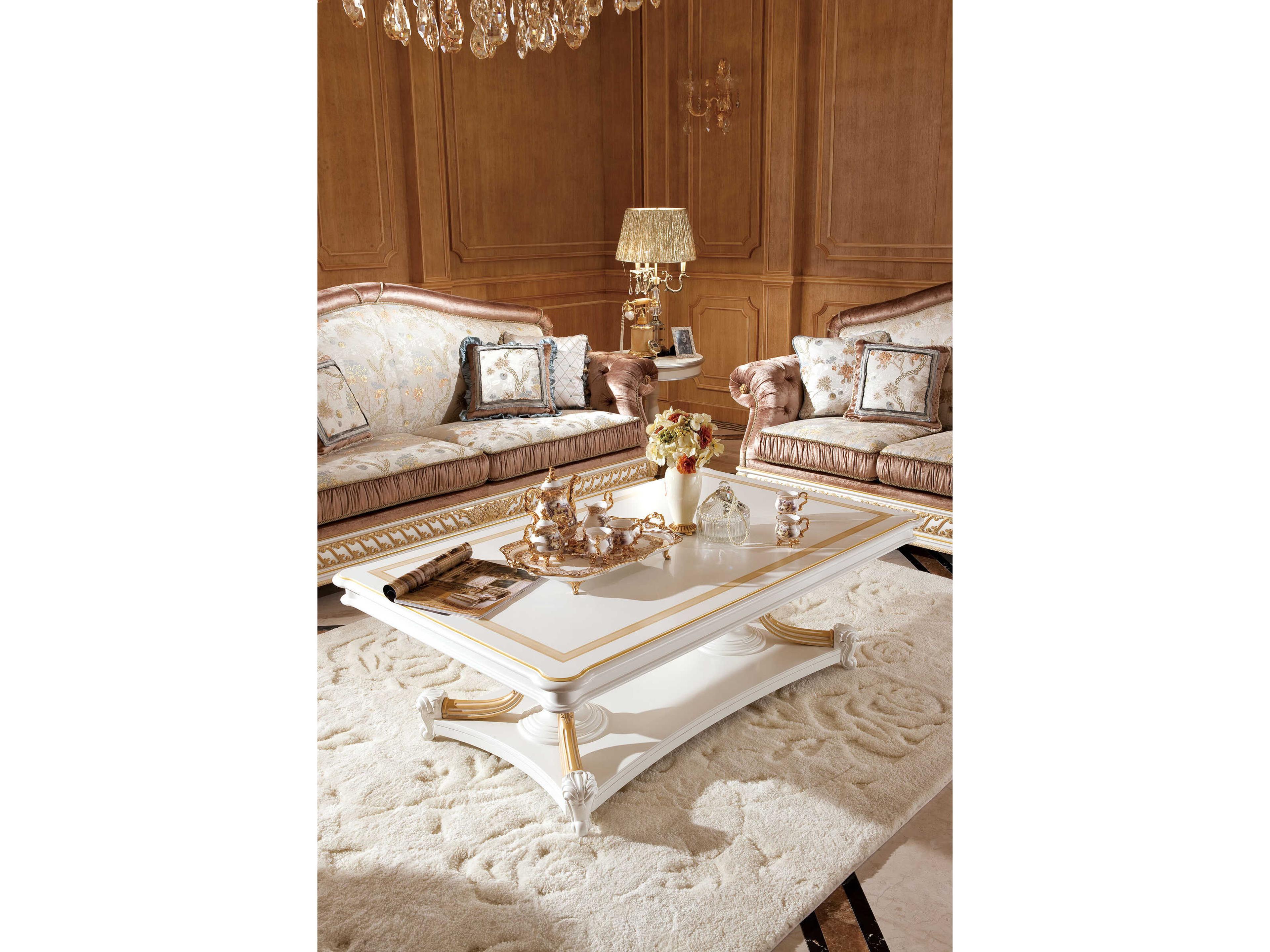 E-62 Rectangular Wood Console Table