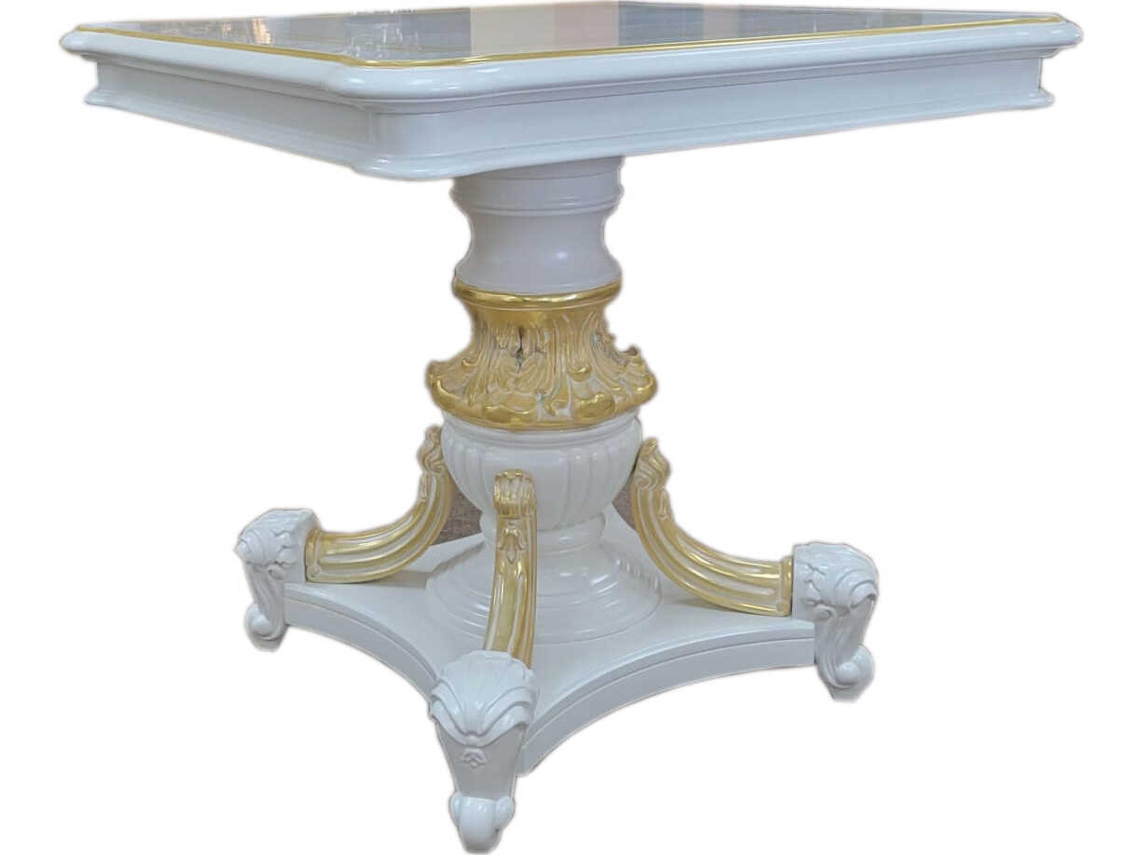 E-62 Square Wood End Table