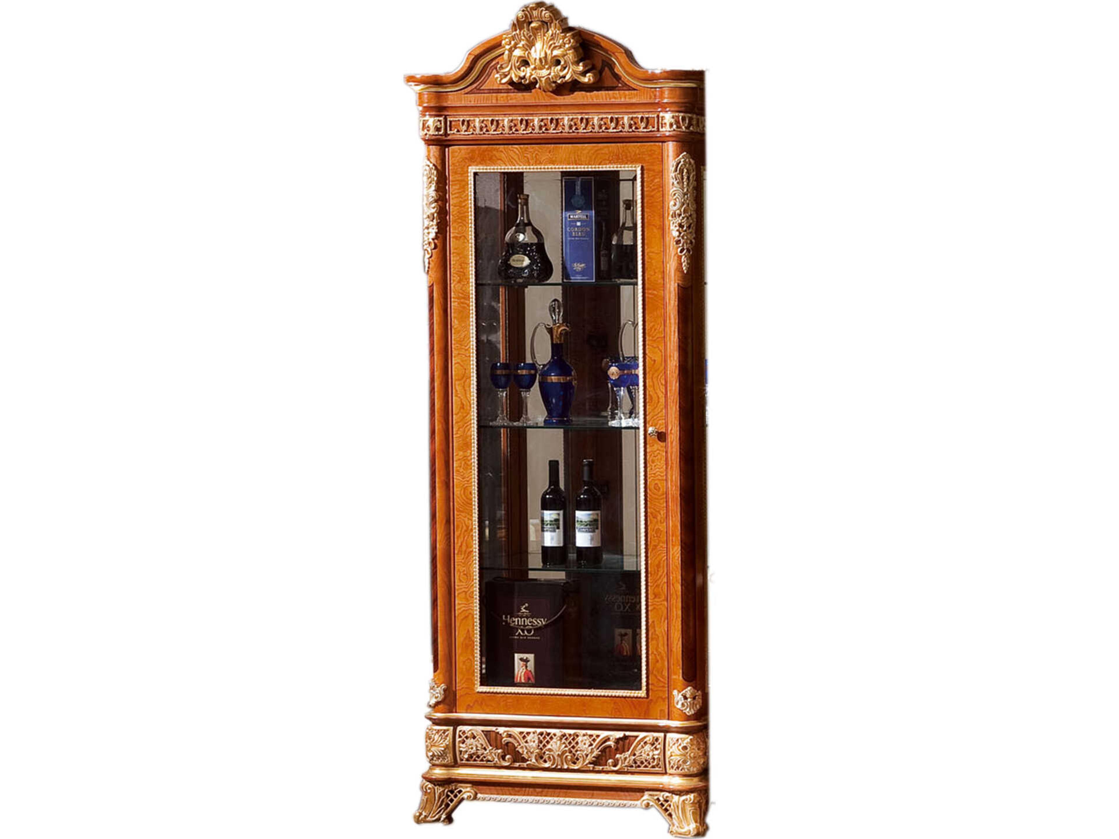 E-62 Hardwood Display Cabinet