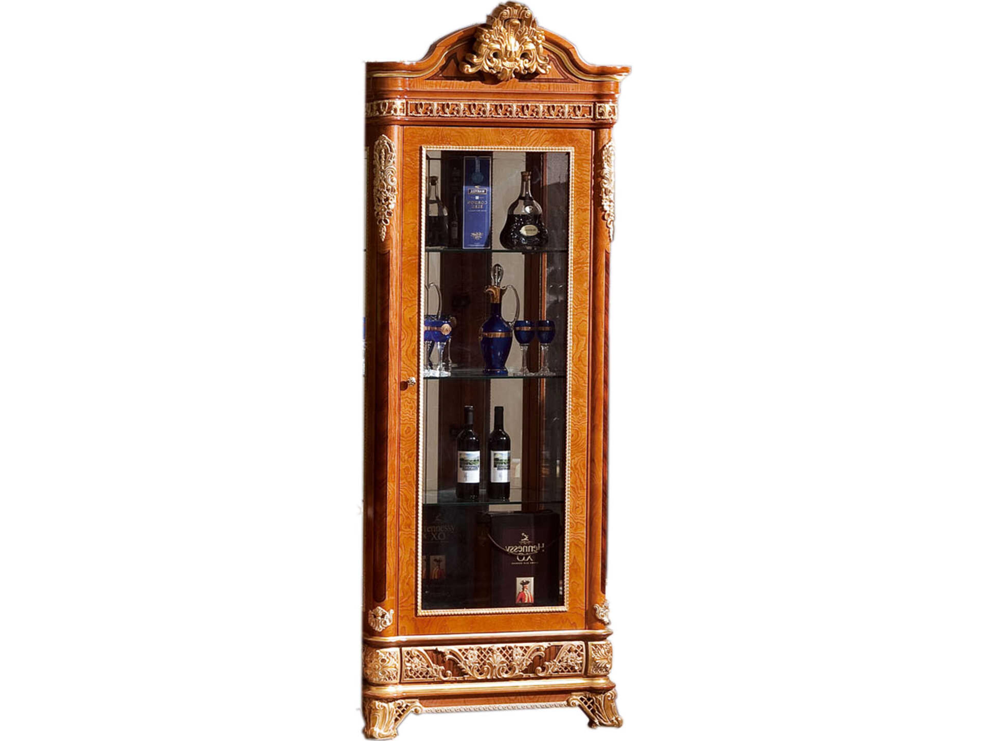 E-62 Hardwood Display Cabinet