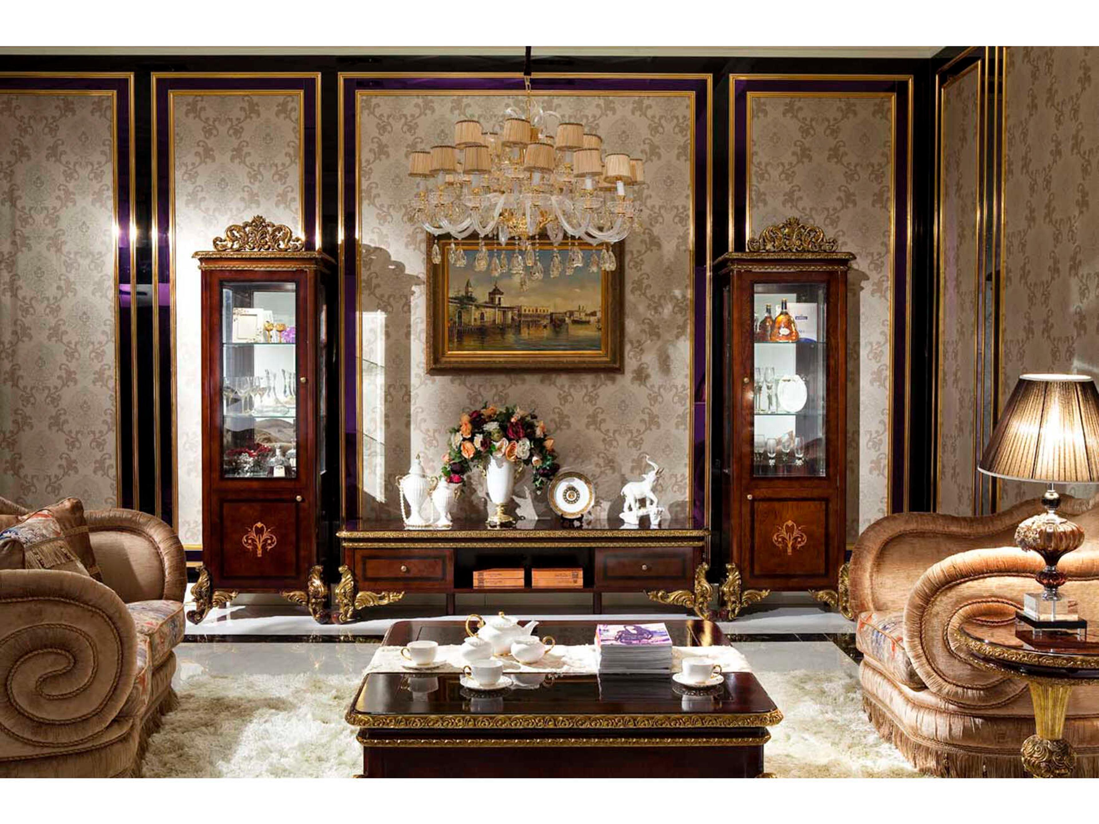 Infinity Furniture Import E-63 82" Solid Wood Media Console