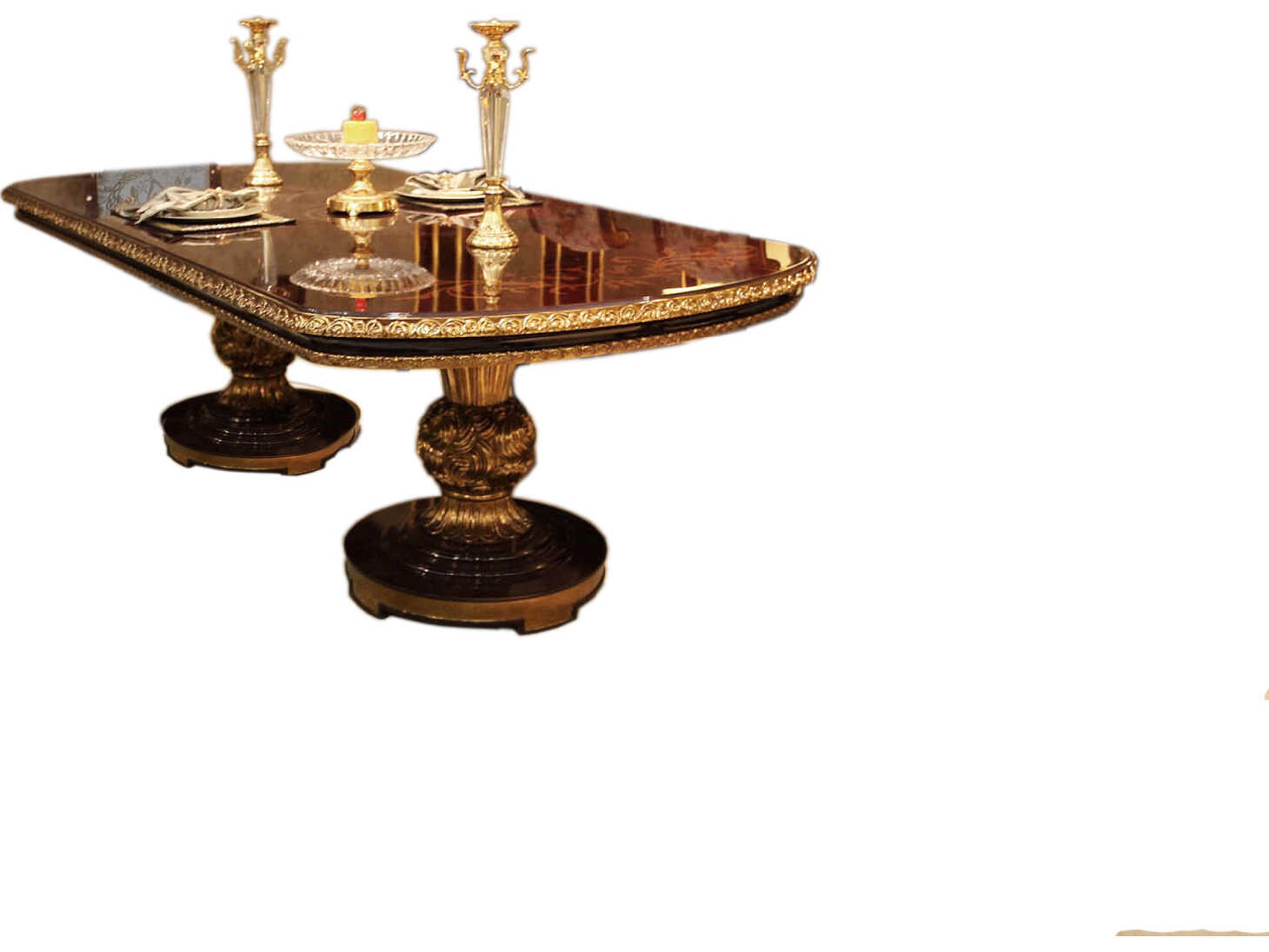 E-63 Rectangular Wood Dining Table