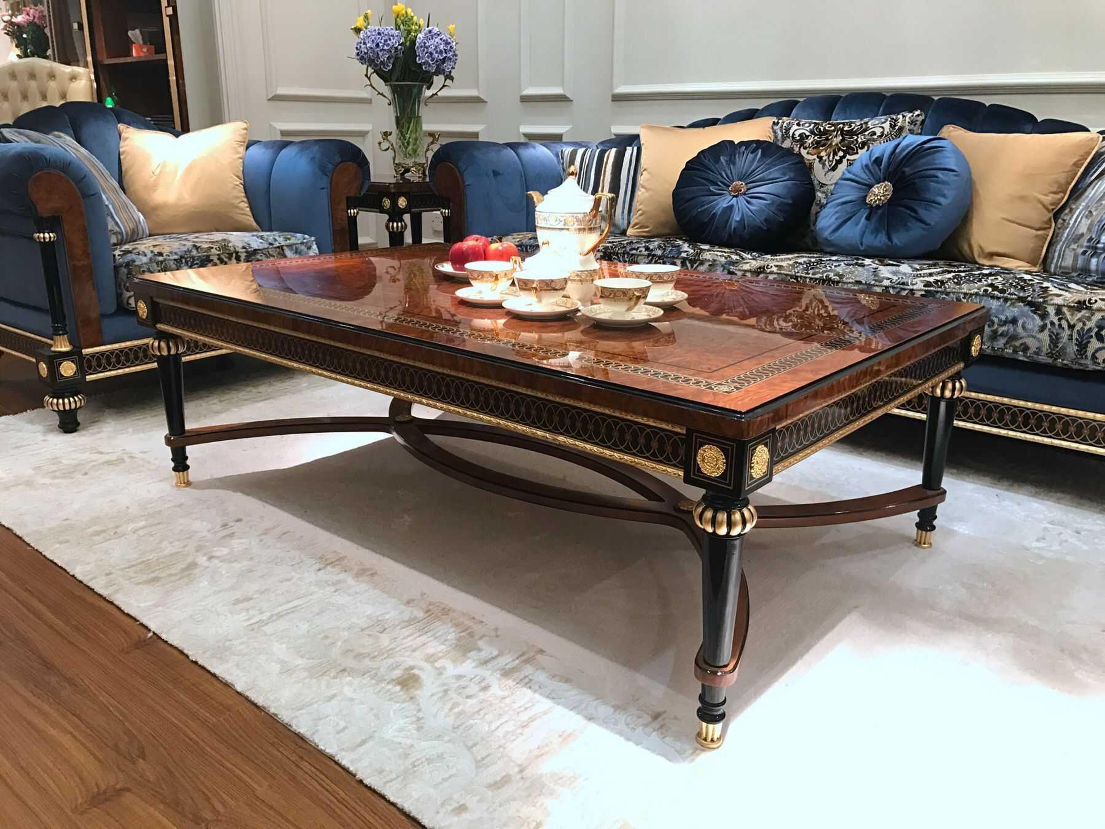 Infinity Furniture Import E-69 Rectangular Wood Coffee Table