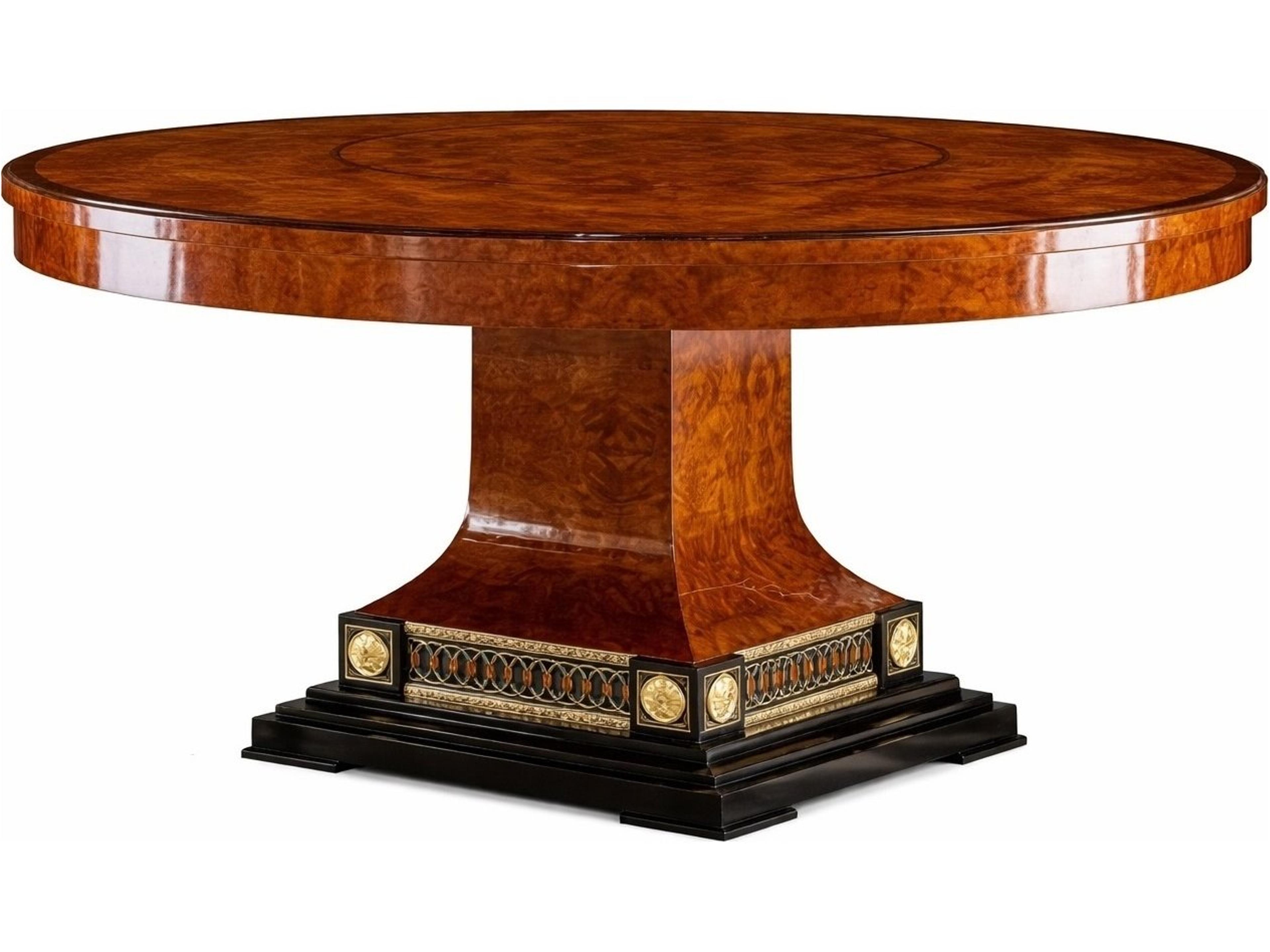 E-69 Round Wood Dining Table
