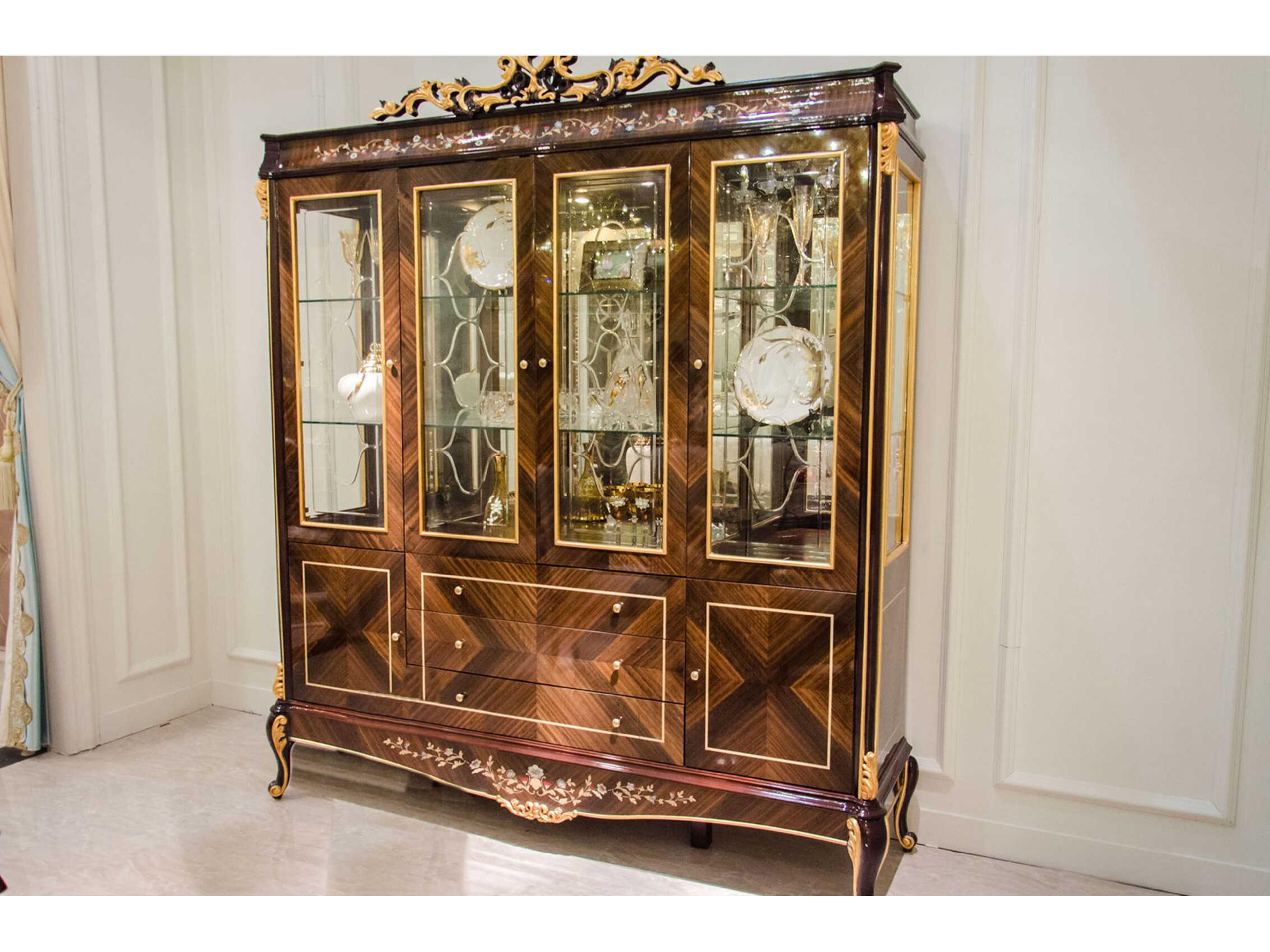 E-70 Hardwood Display Cabinet