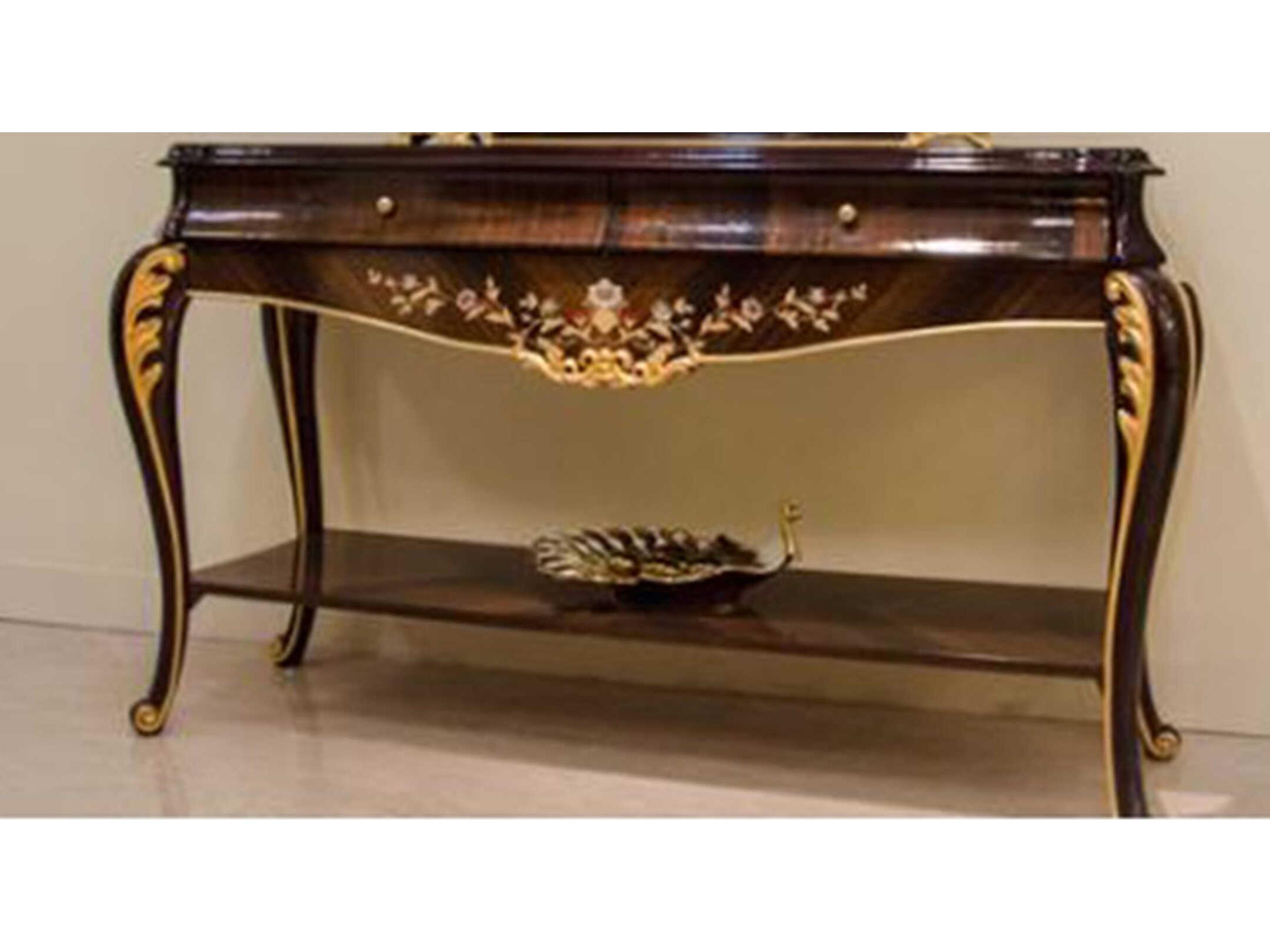 Infinity Furniture Import E-70 Rectangular Wood Console Table