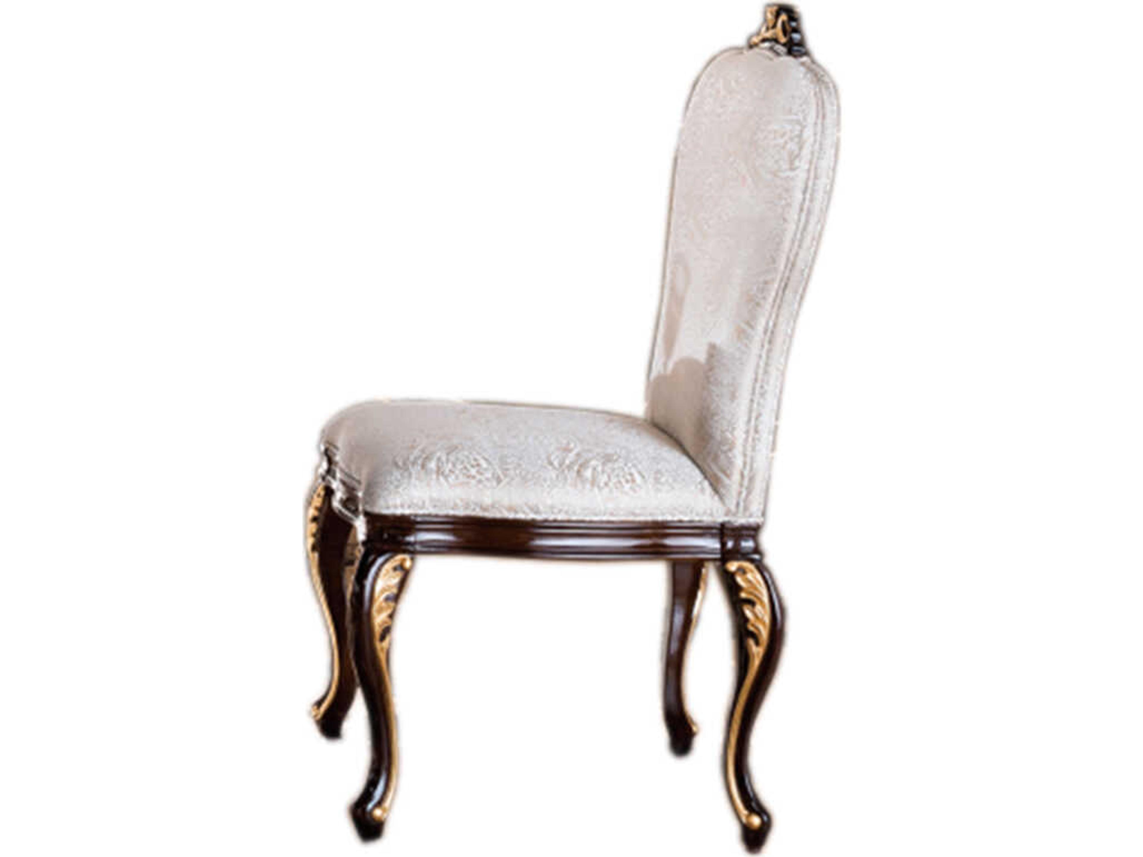 Infinity Furniture Import E-70 Hardwood Brown Upholstered Armless Dining Chair