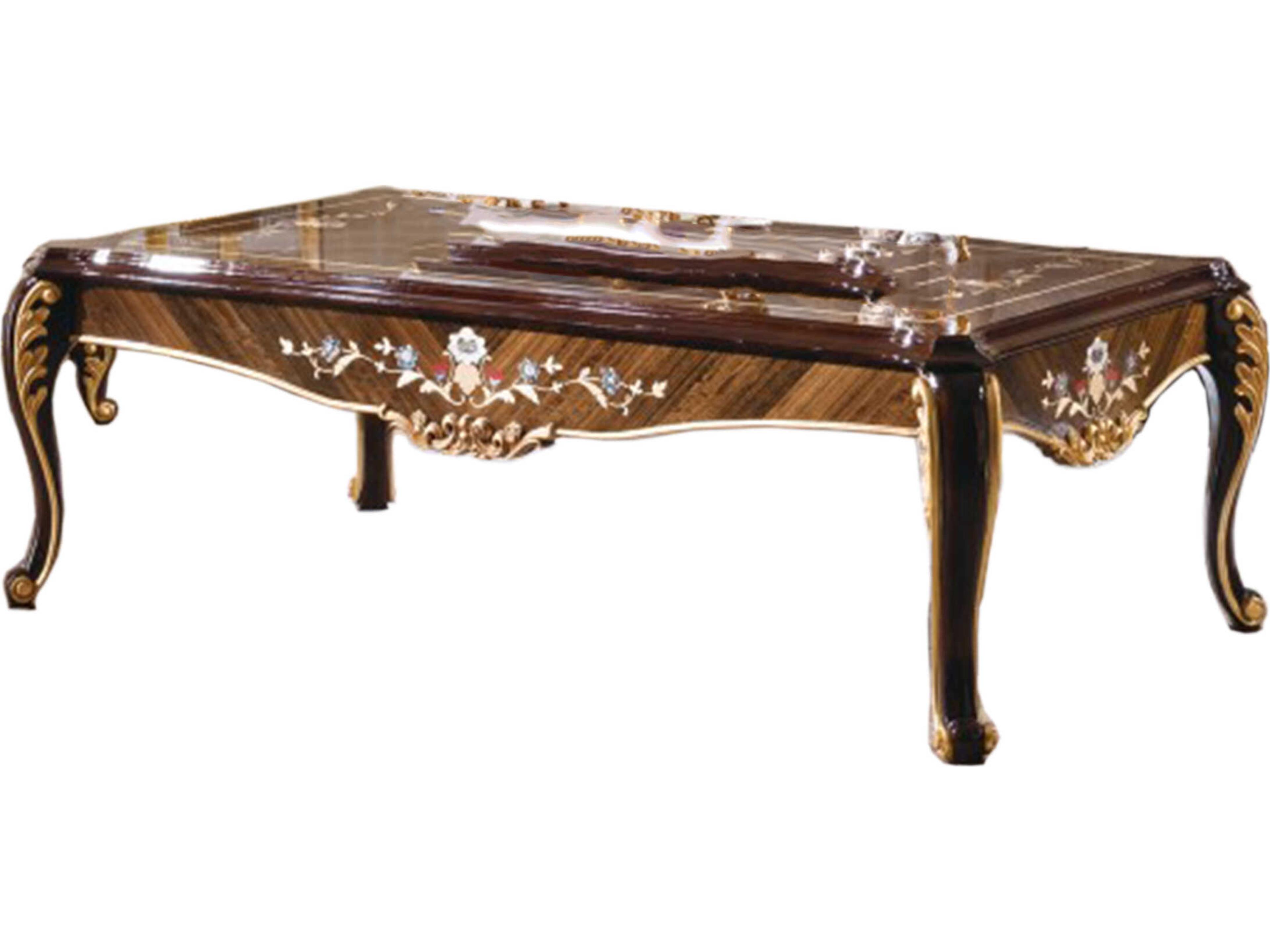 E-70 Rectangular Wood Coffee Table