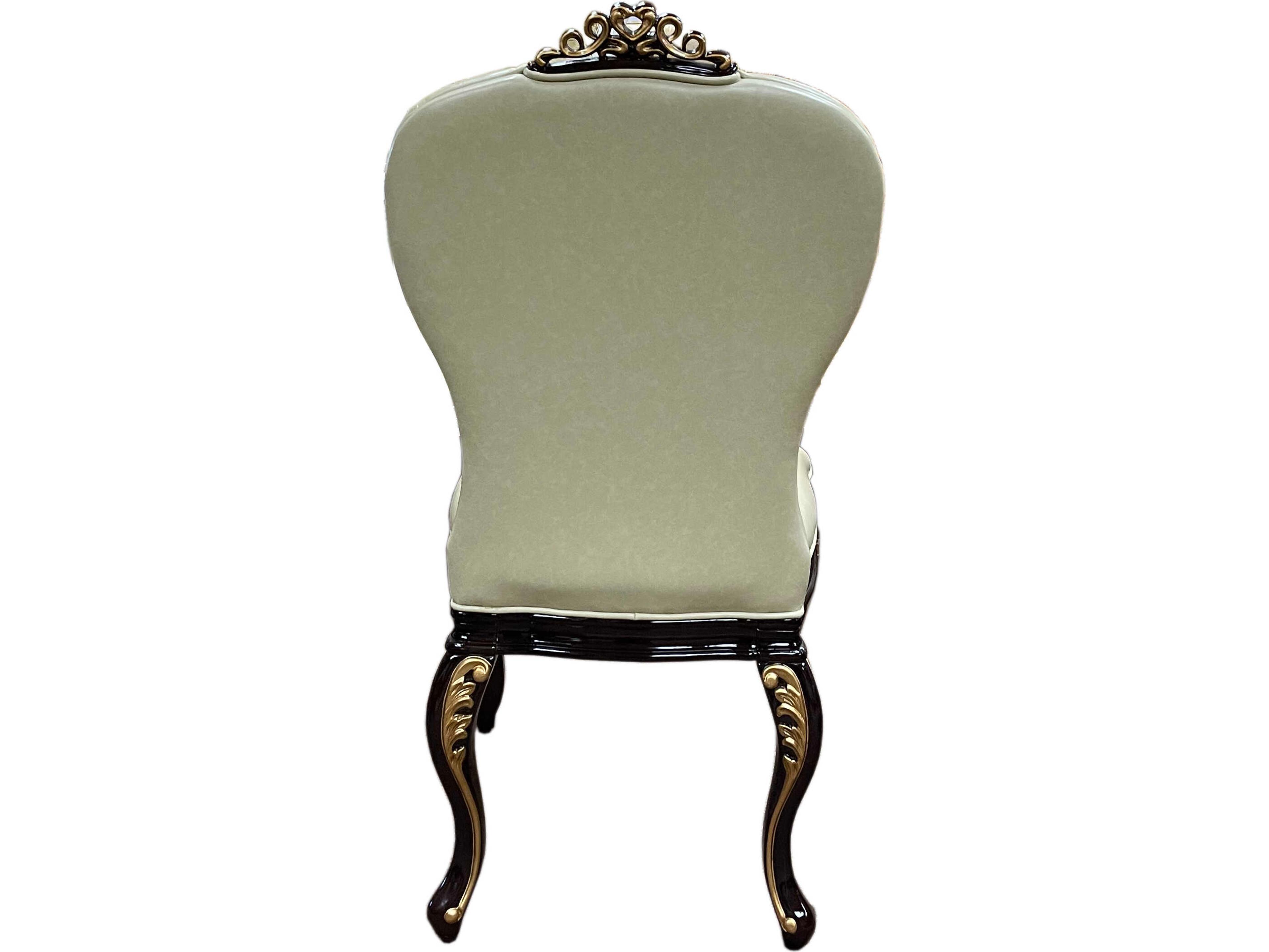 Infinity Furniture Import E-70 Hardwood Beige Leather Armless Dining Chair