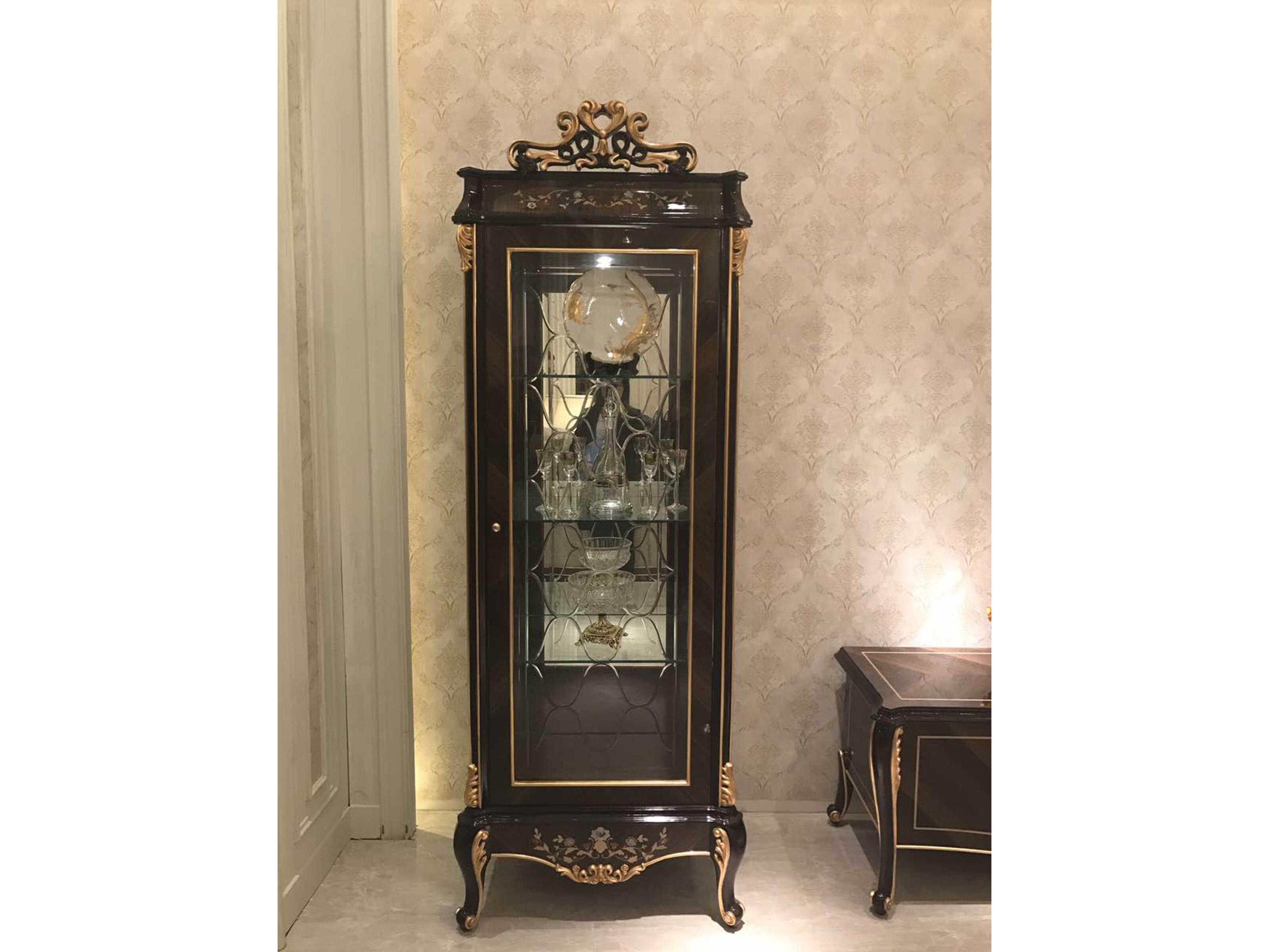 E-70 Solid Wood Display Cabinet