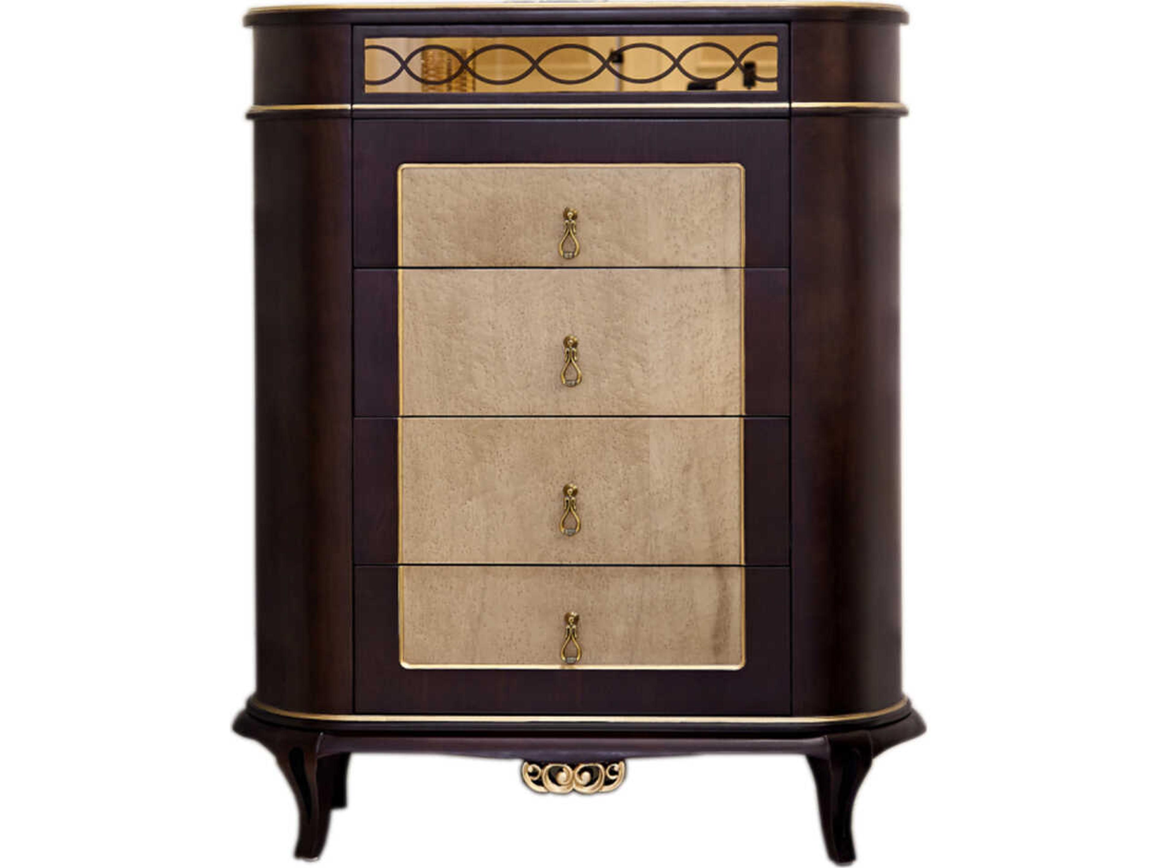 E-71 Brown Solid Wood Accent Chest