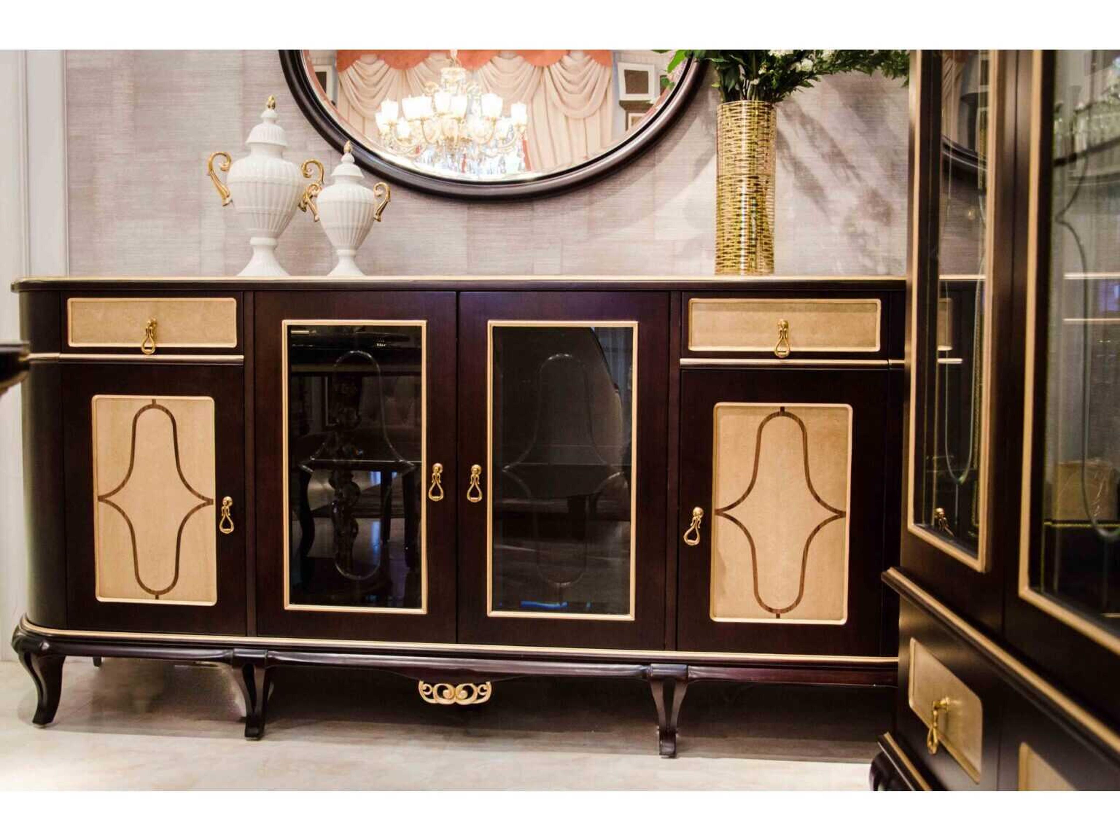 E-71 78" Solid Wood Sideboard