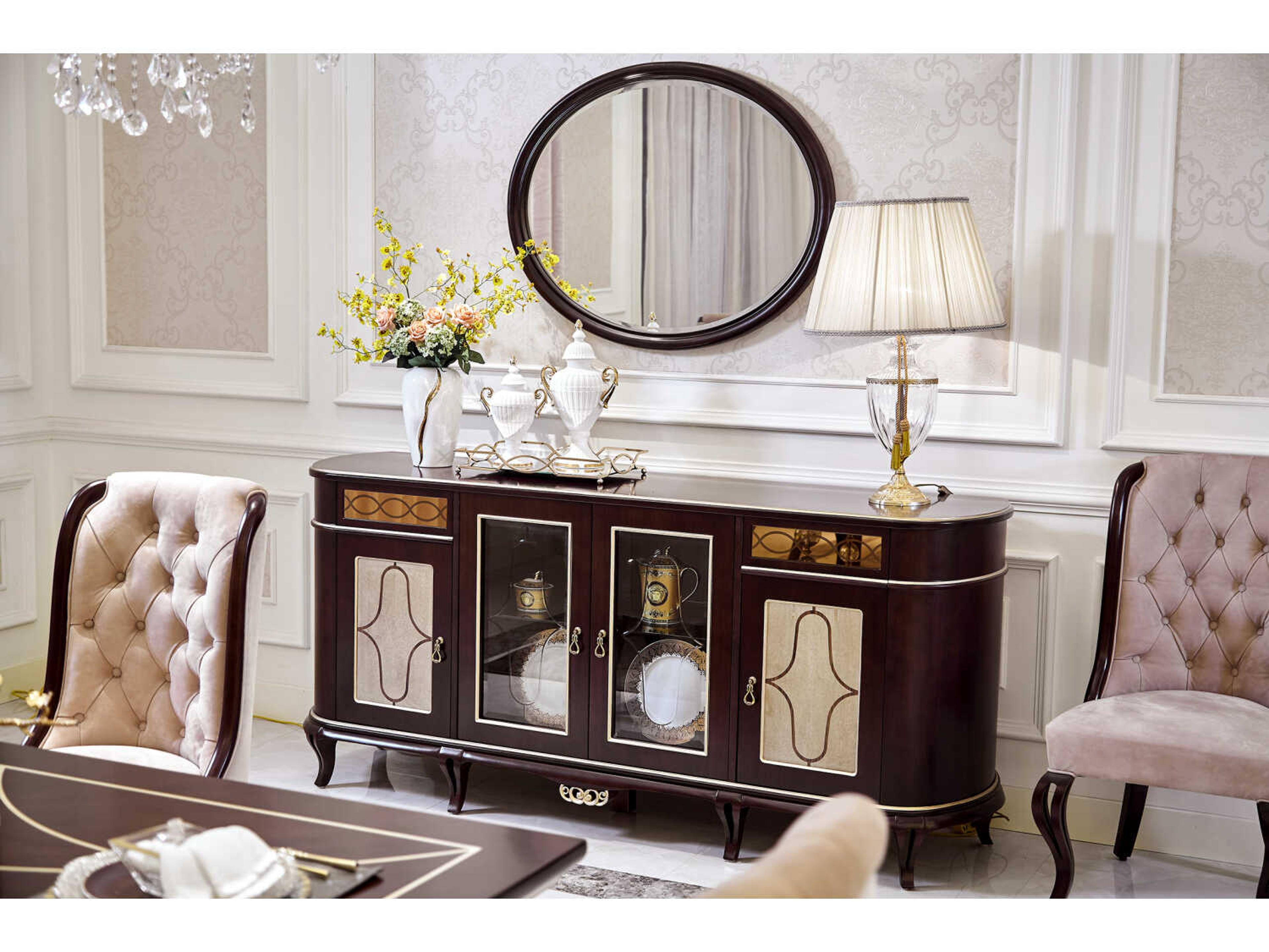 E-71 Solid Wood Dining Room Set