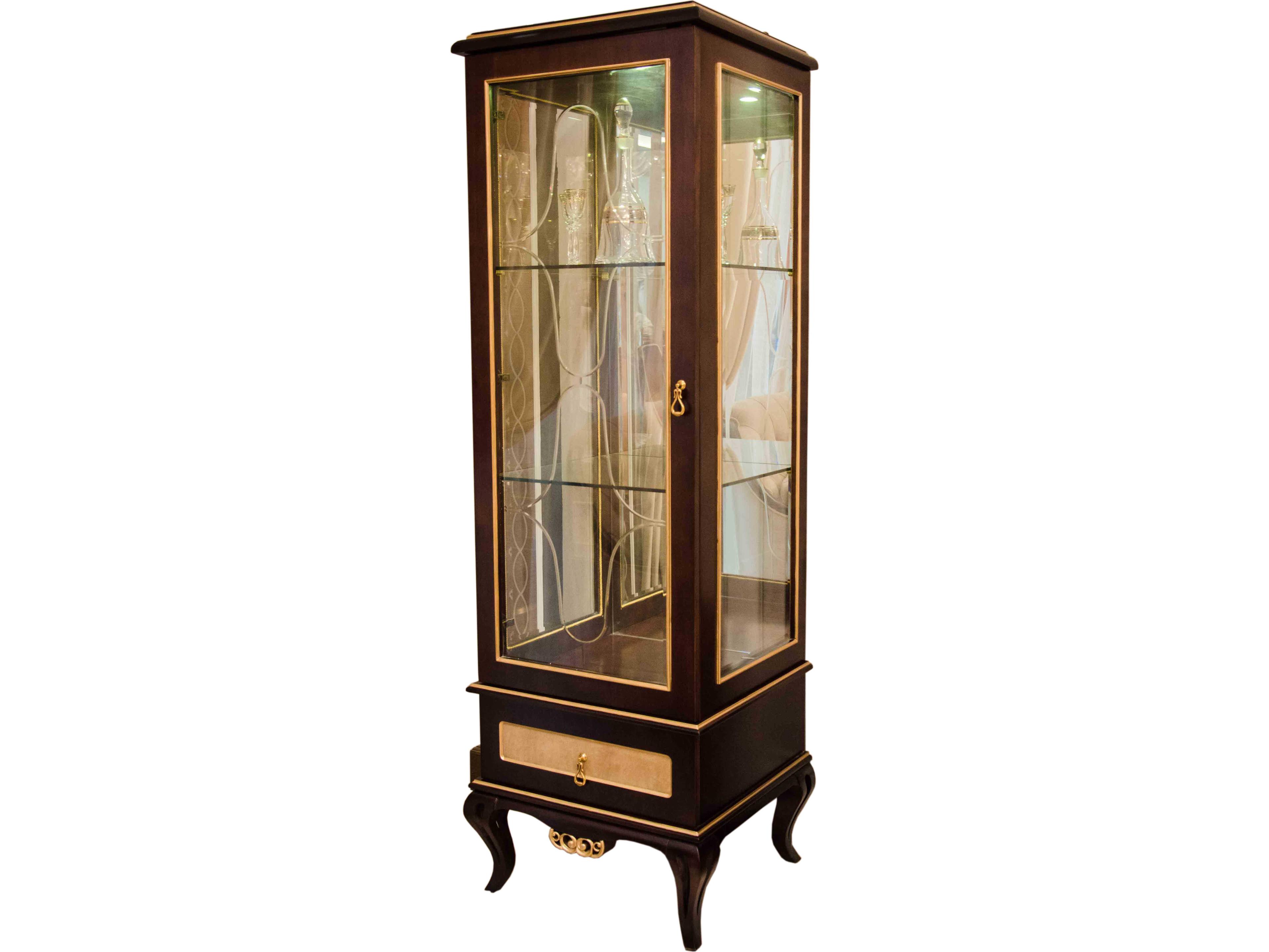 E-71 Hardwood Display Cabinet
