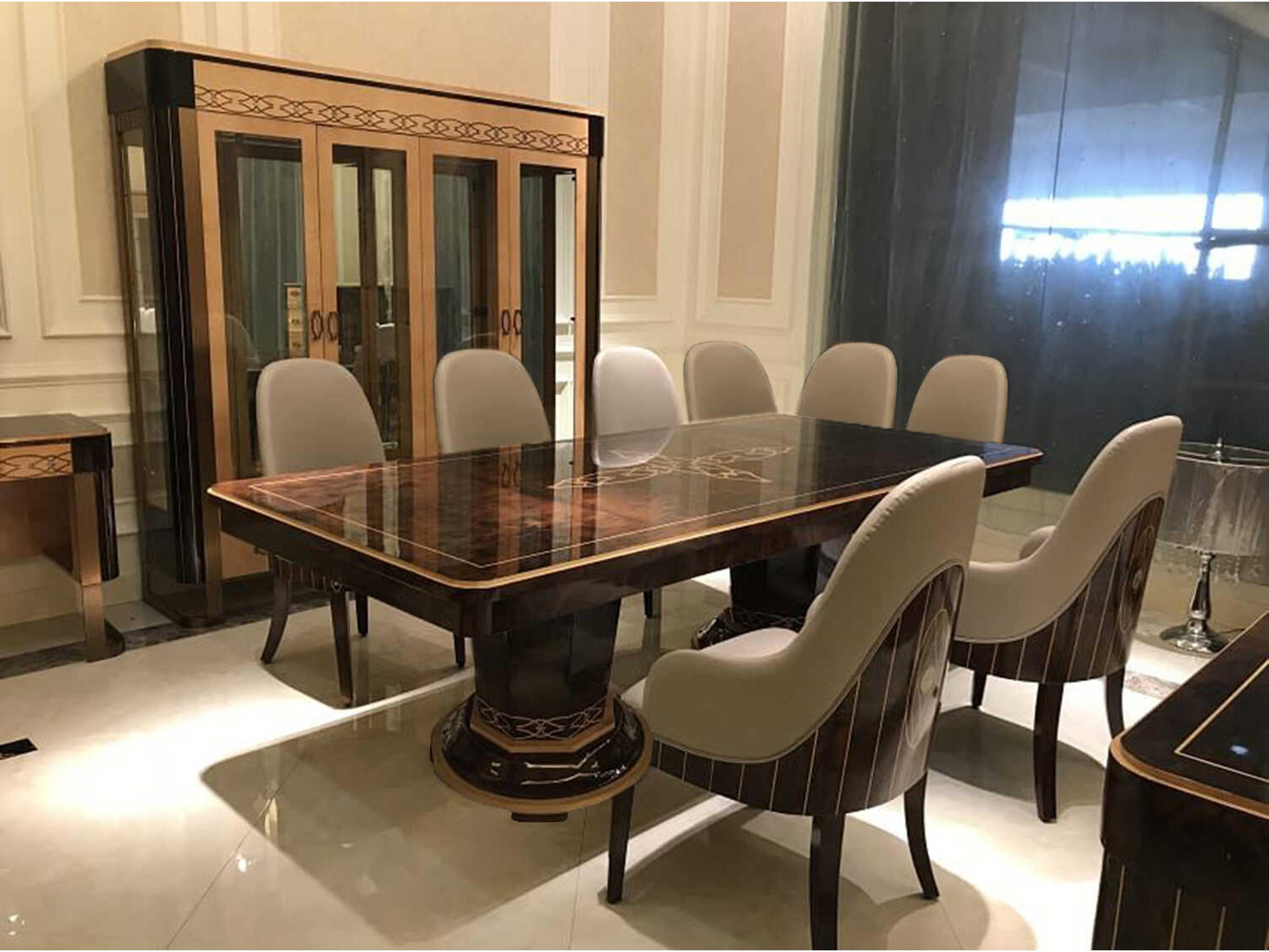 Infinity Furniture Import E-72 Solid Wood Dining Room Set