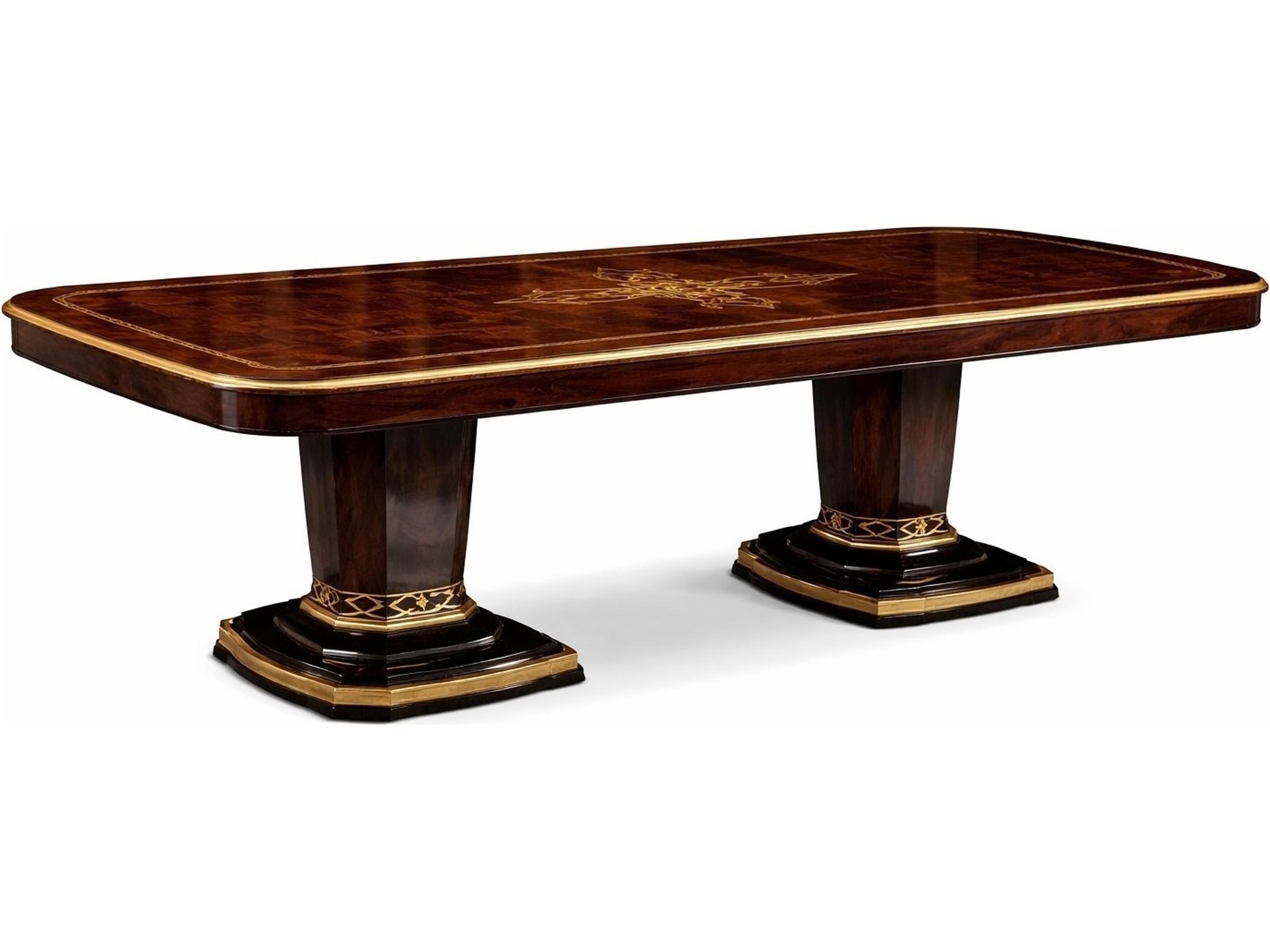 E-72 Rectangular Wood Dining Table