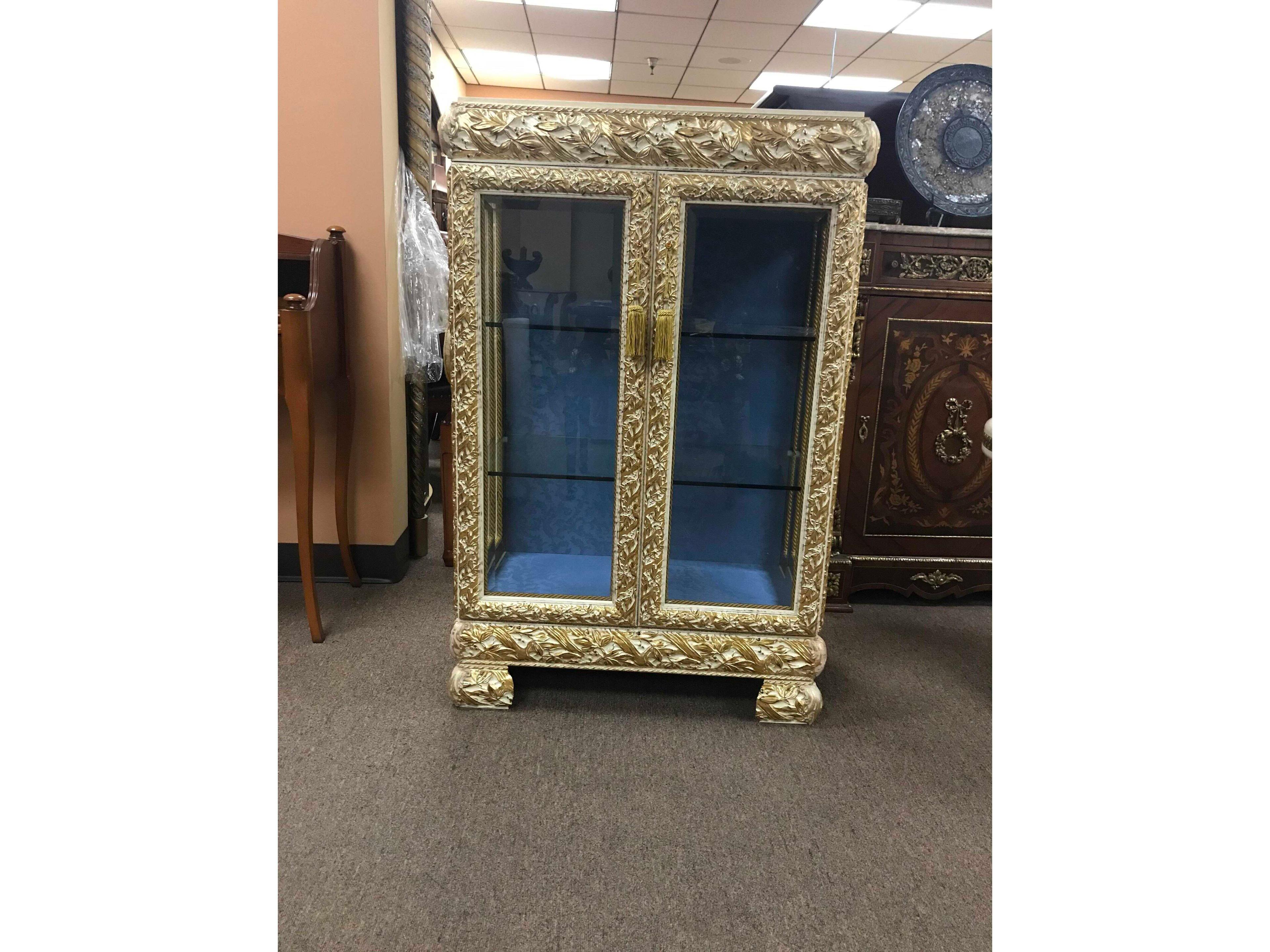 Infinity Furniture Import Fin Gold Solid Wood Accent Chest