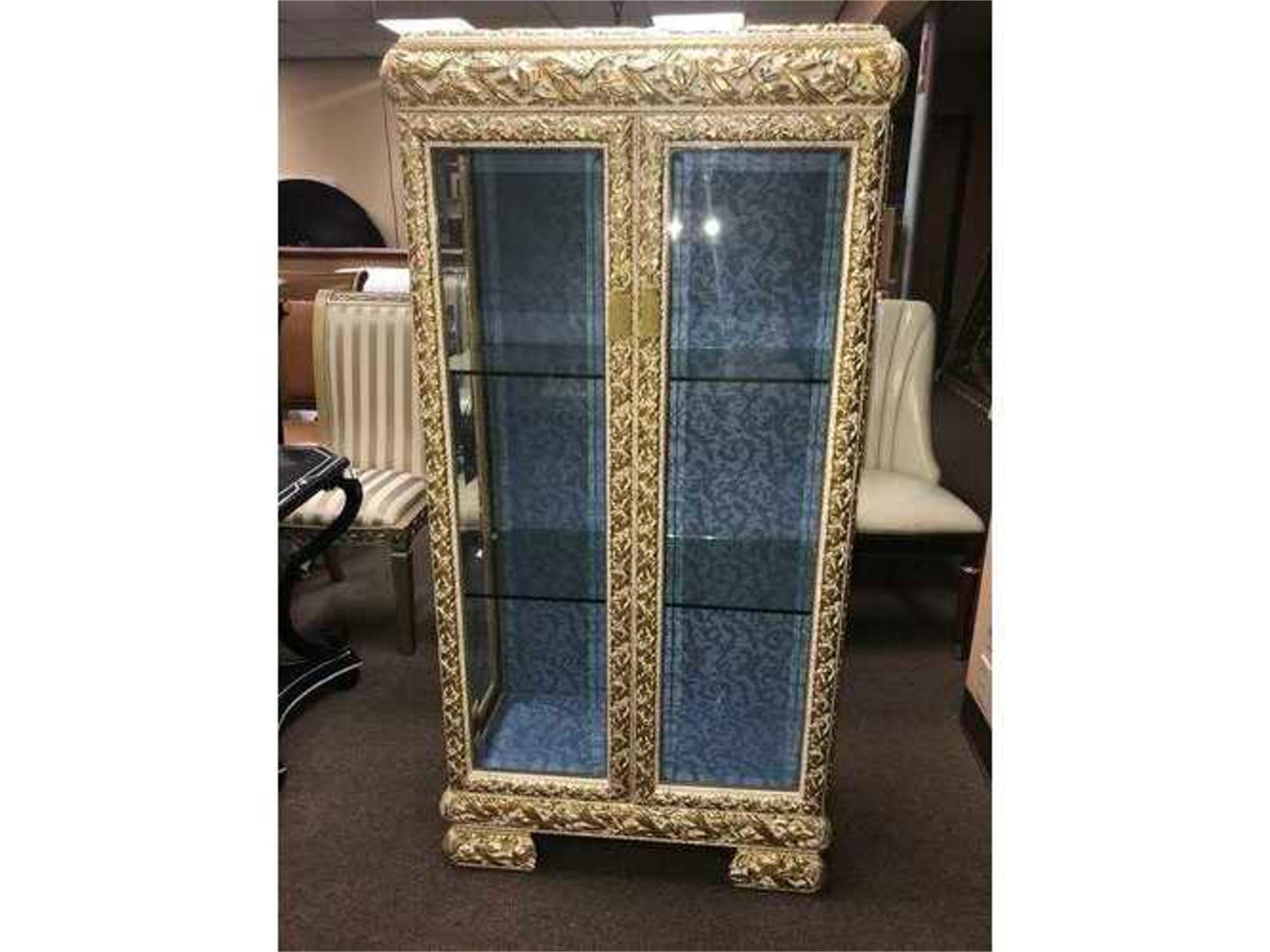 Infinity Furniture Import Fin Hardwood Display Cabinet