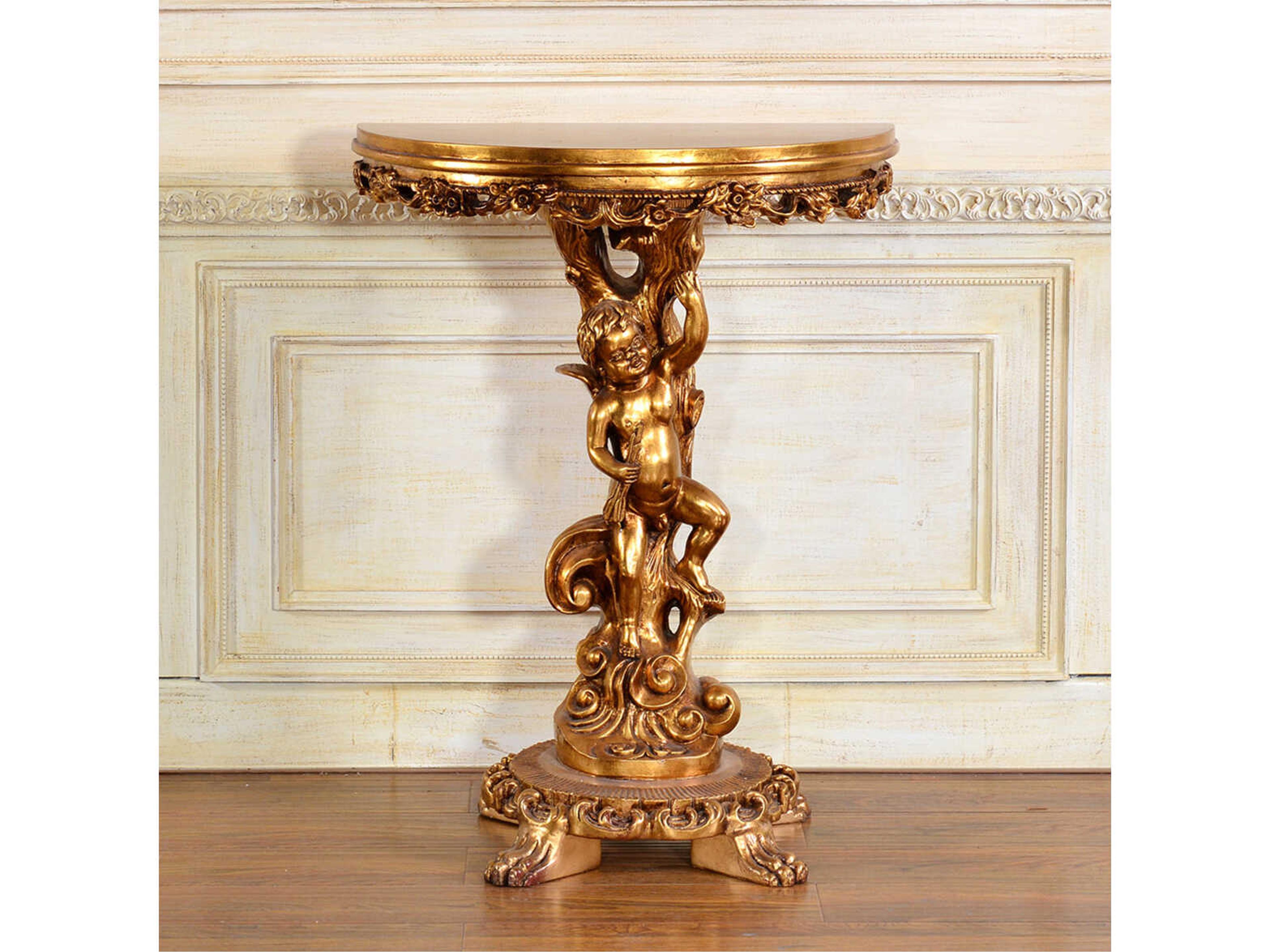 Fon Round Console Table