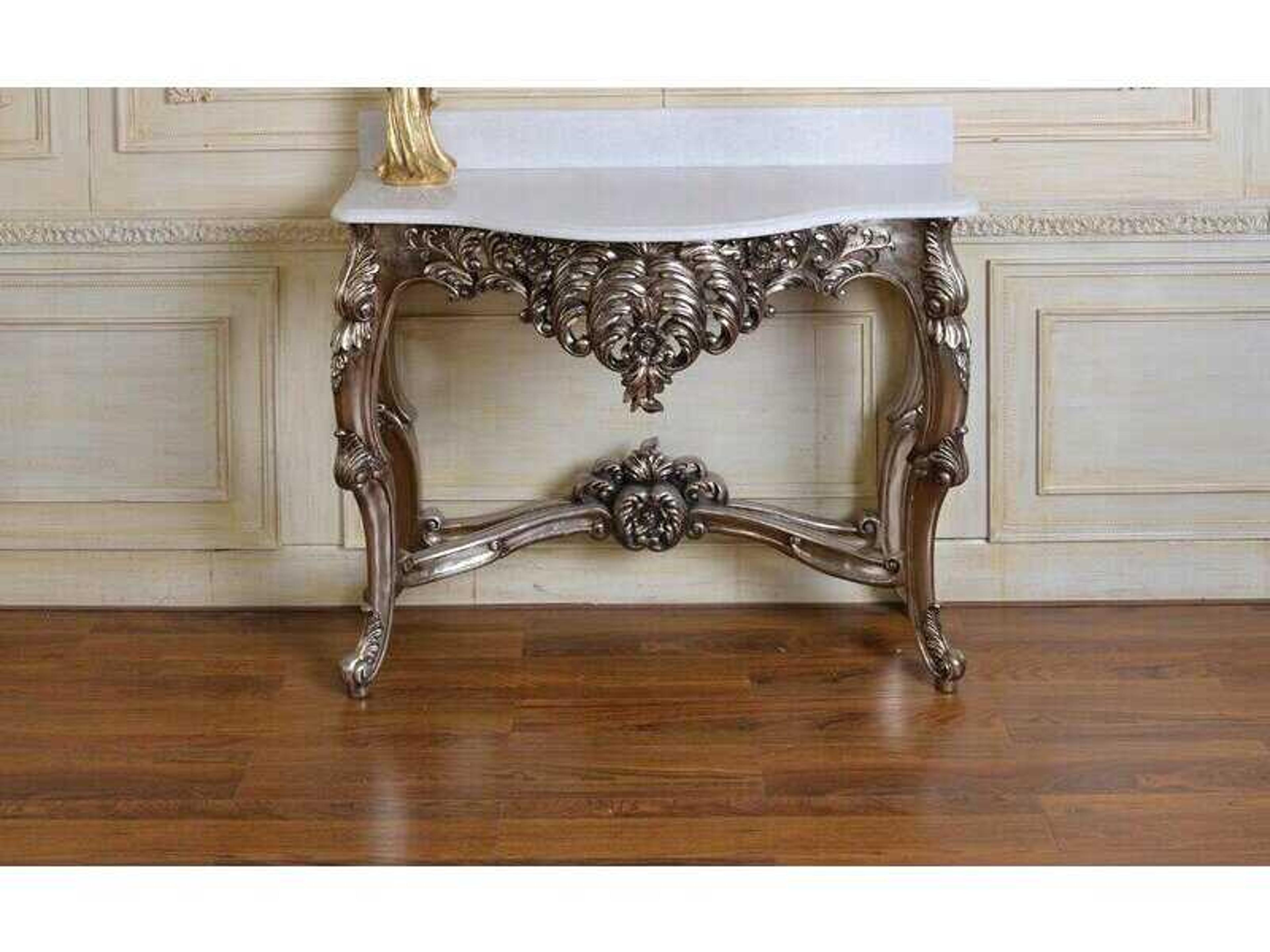 Fon Rectangular Wood Console Table