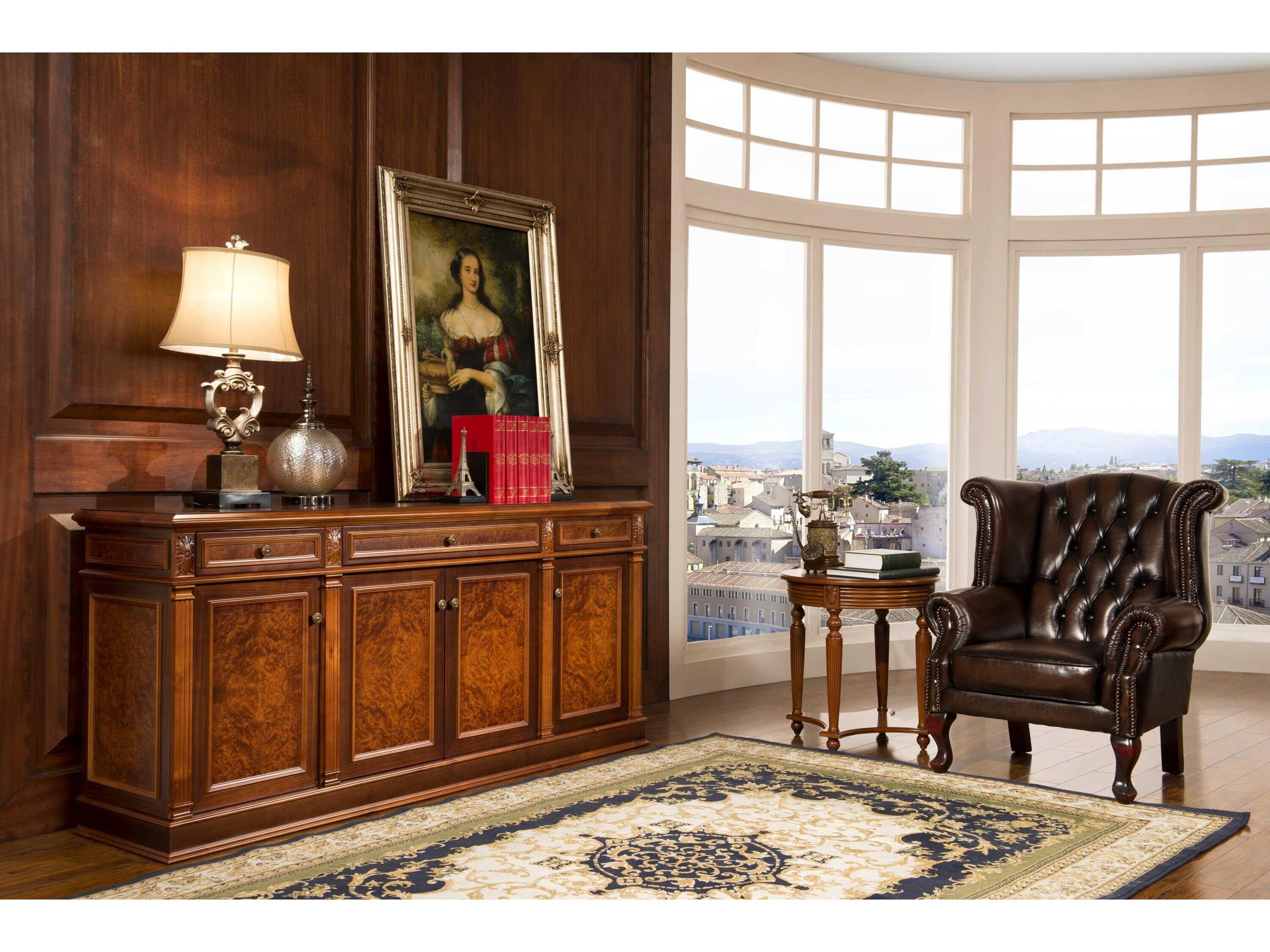 Infinity Furniture Import Ho 78" Solid Wood Sideboard