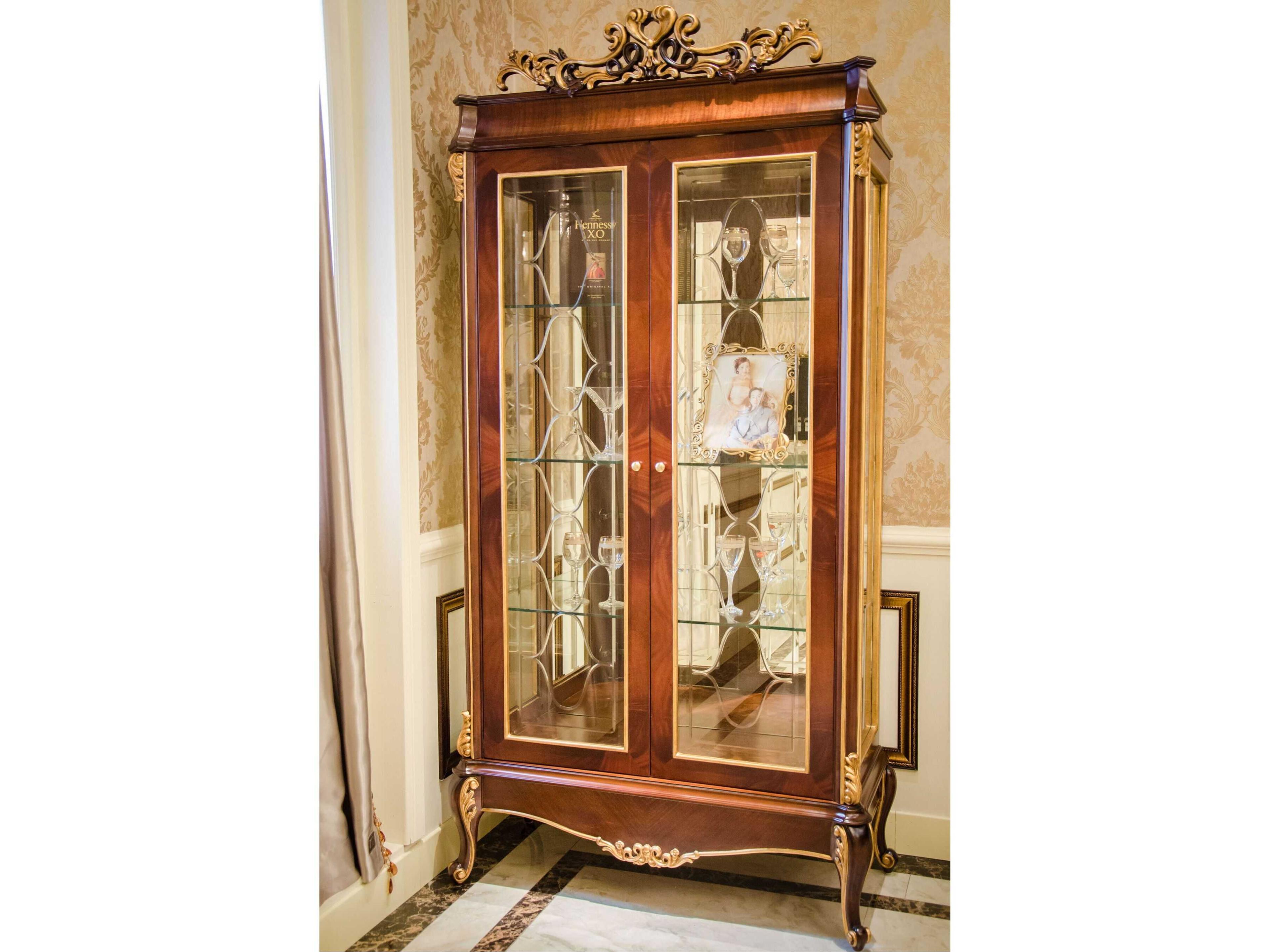 Inf Hardwood Display Cabinet