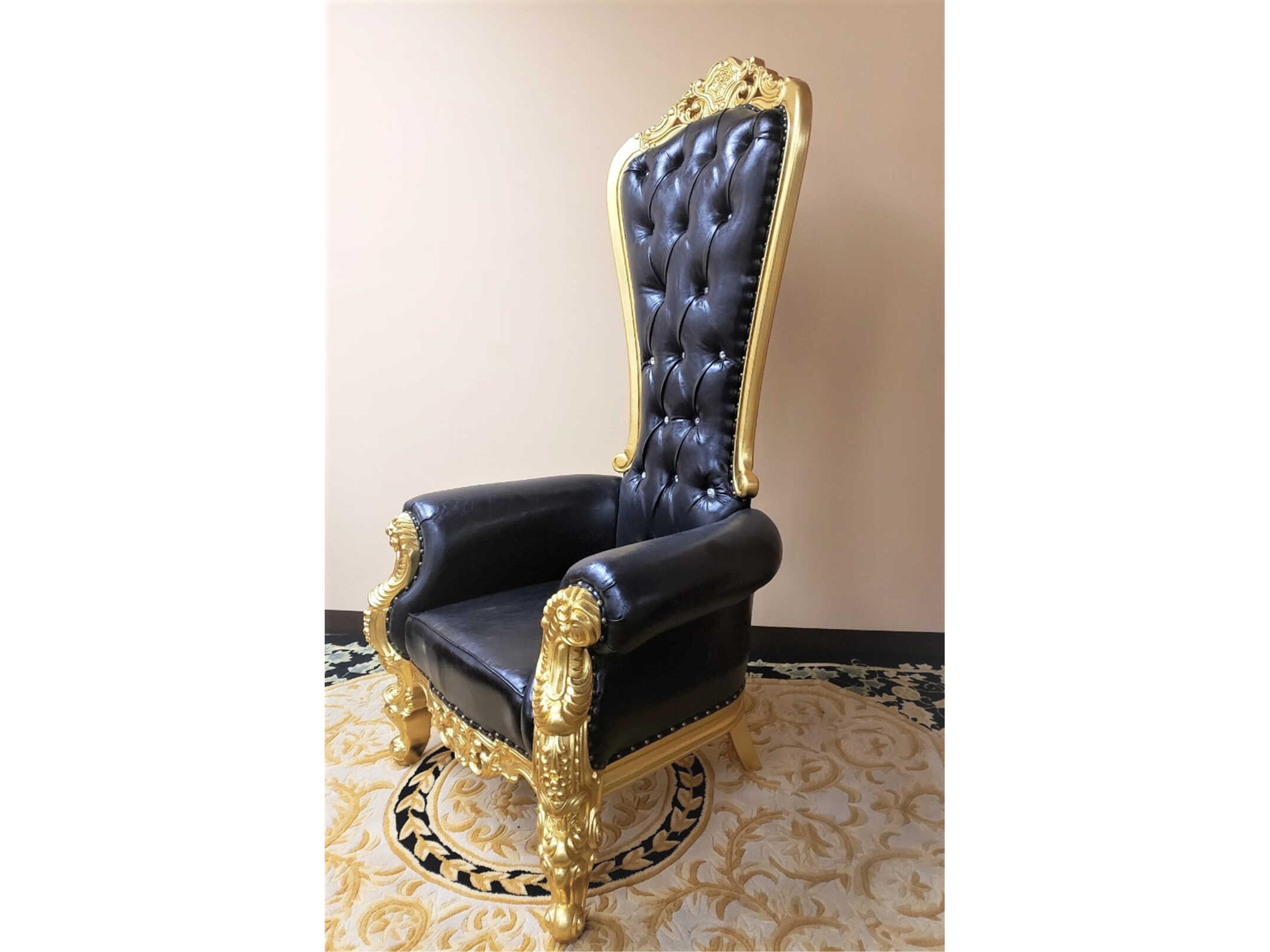 Infinity Furniture Import Inf Black Leather Club Chair